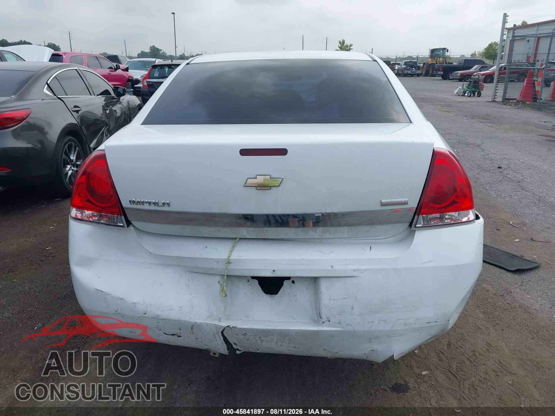 CHEVROLET IMPALA 2011 - 2G1WF5EK1B1272802