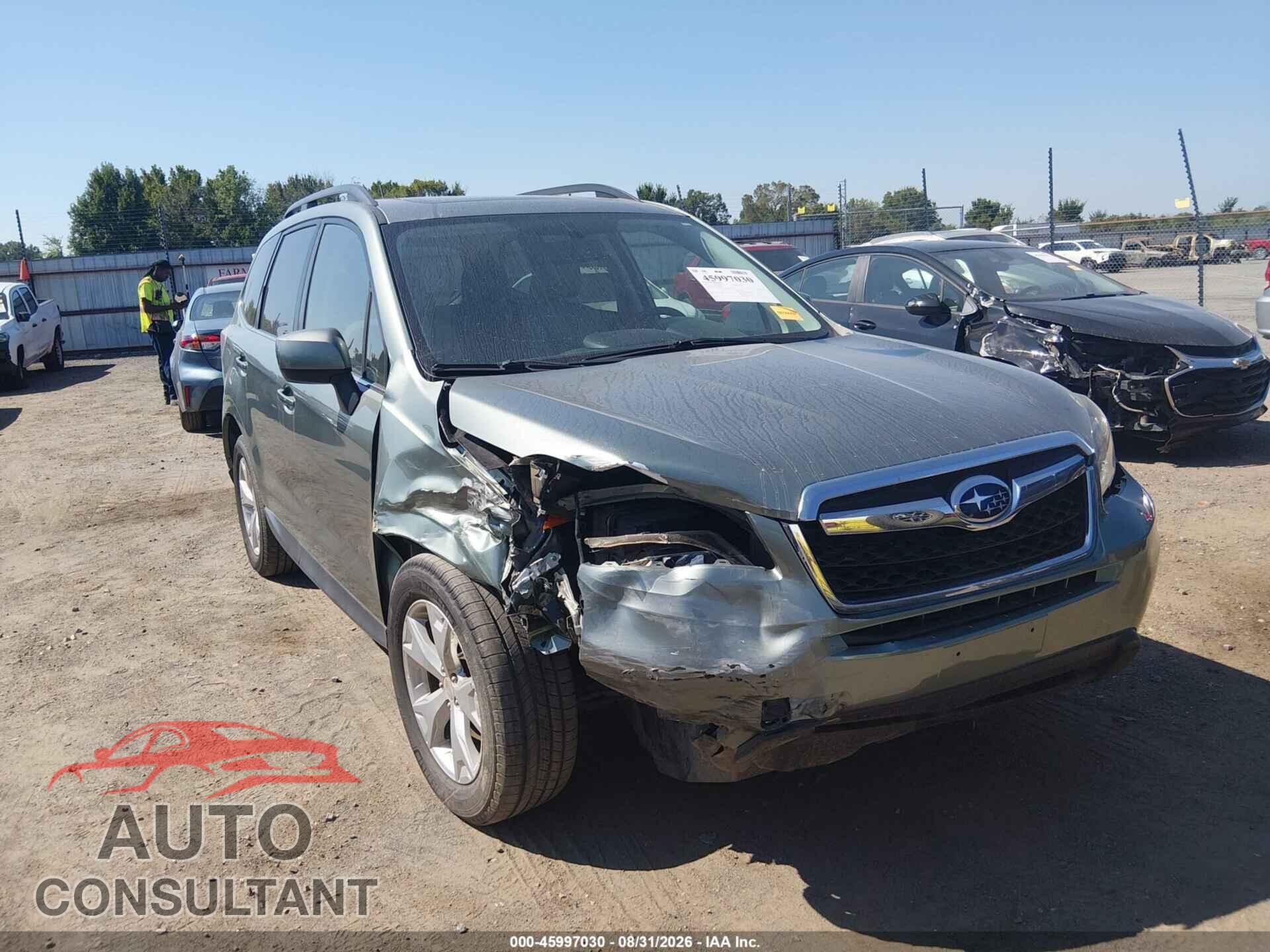 SUBARU FORESTER 2015 - JF2SJAHC3FH470397
