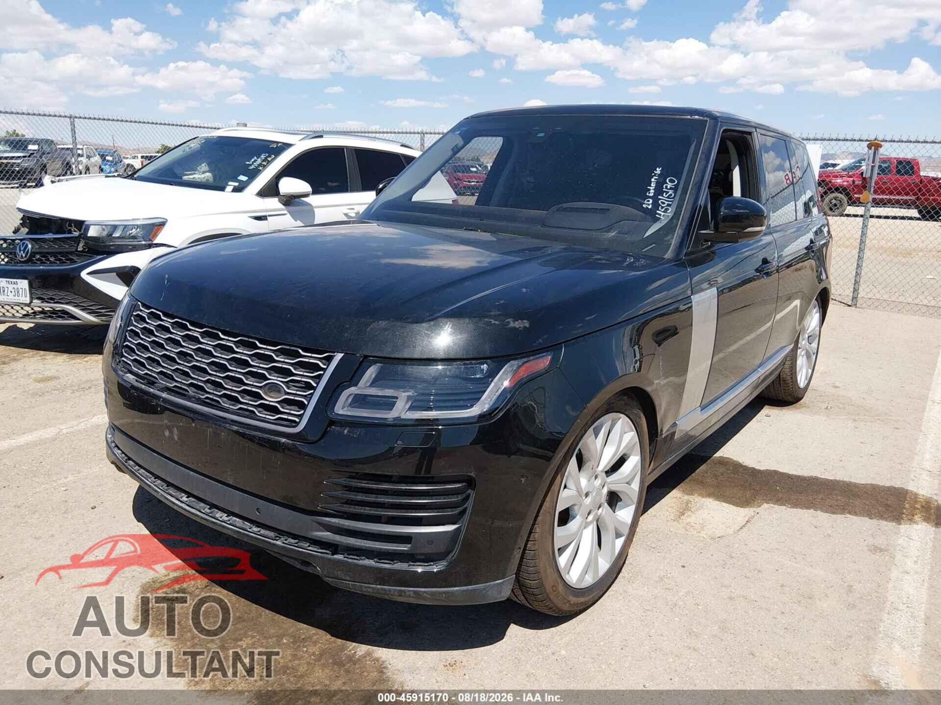 LAND ROVER RANGE ROVER 2021 - SALGS2RU1MA429540