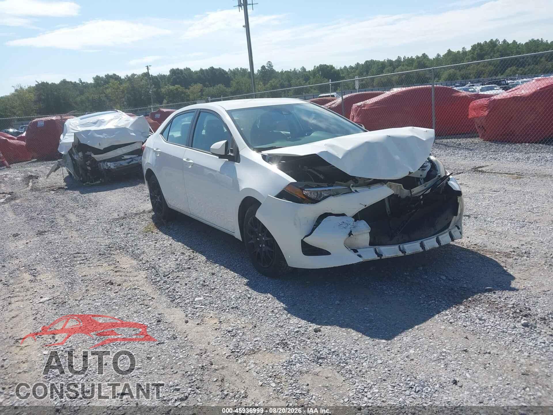 TOYOTA COROLLA 2017 - 2T1BURHE2HC805677