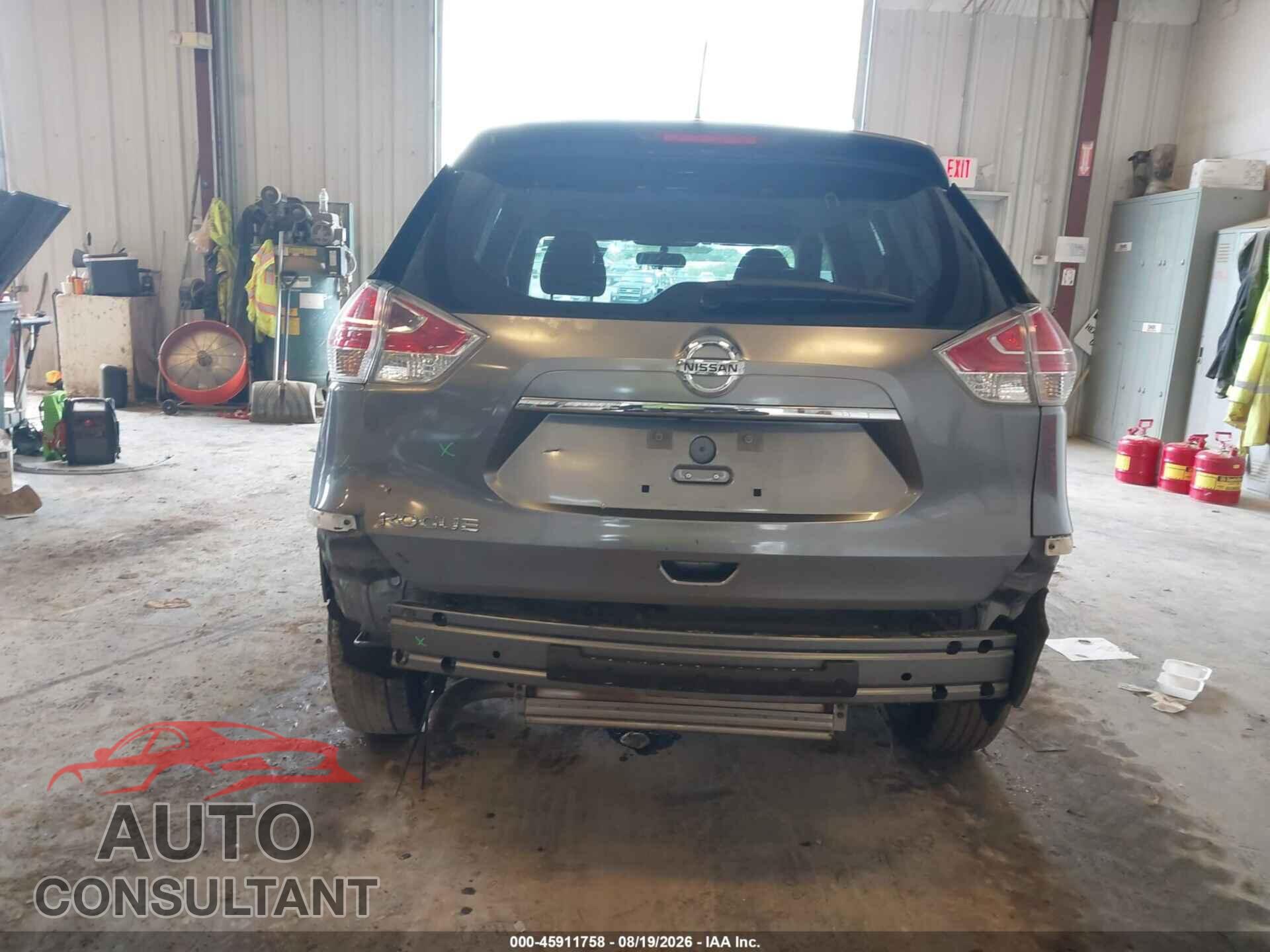 NISSAN ROGUE 2015 - KNMAT2MT2FP584672