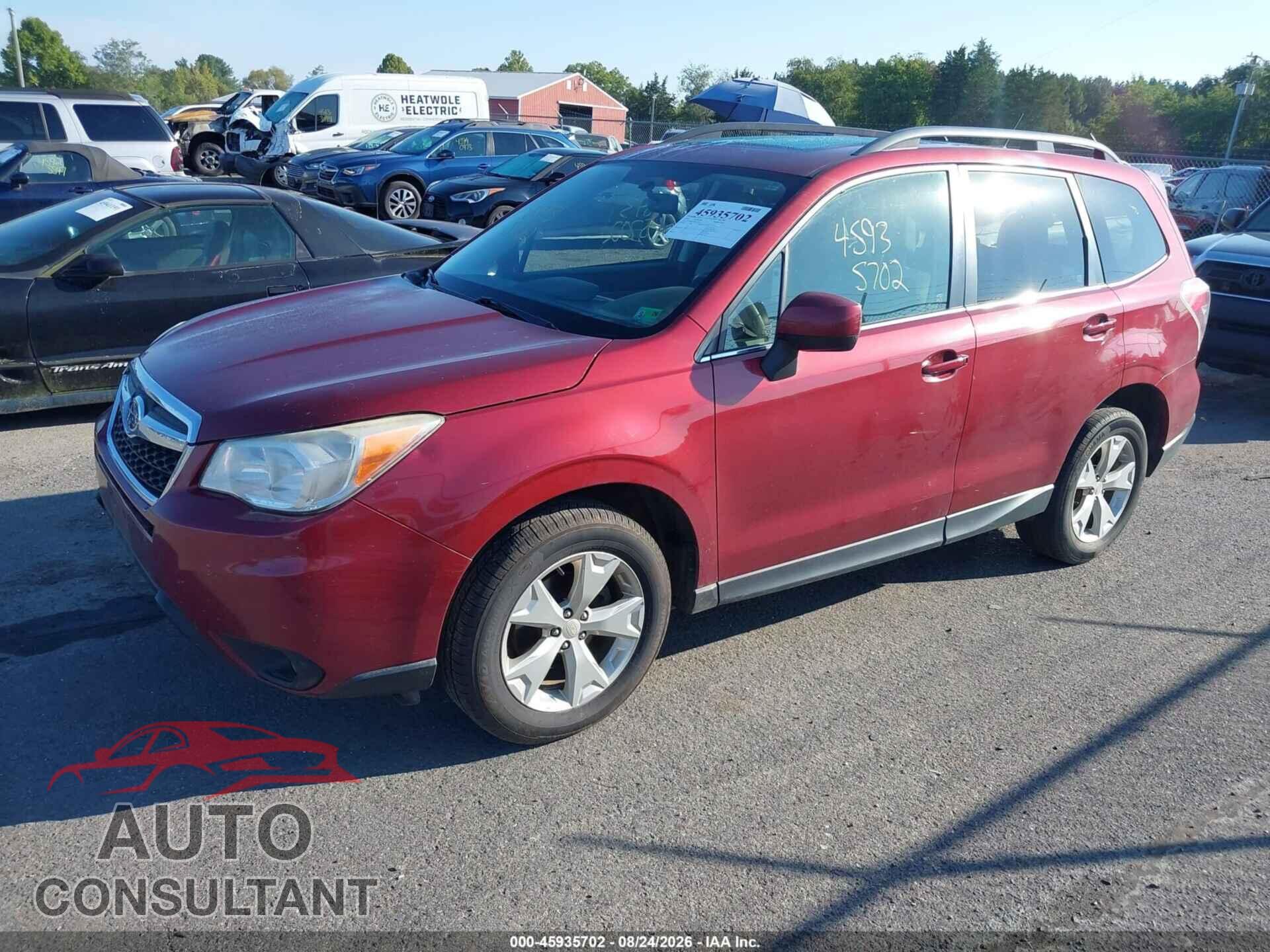 SUBARU FORESTER 2015 - JF2SJAHC8FH545479