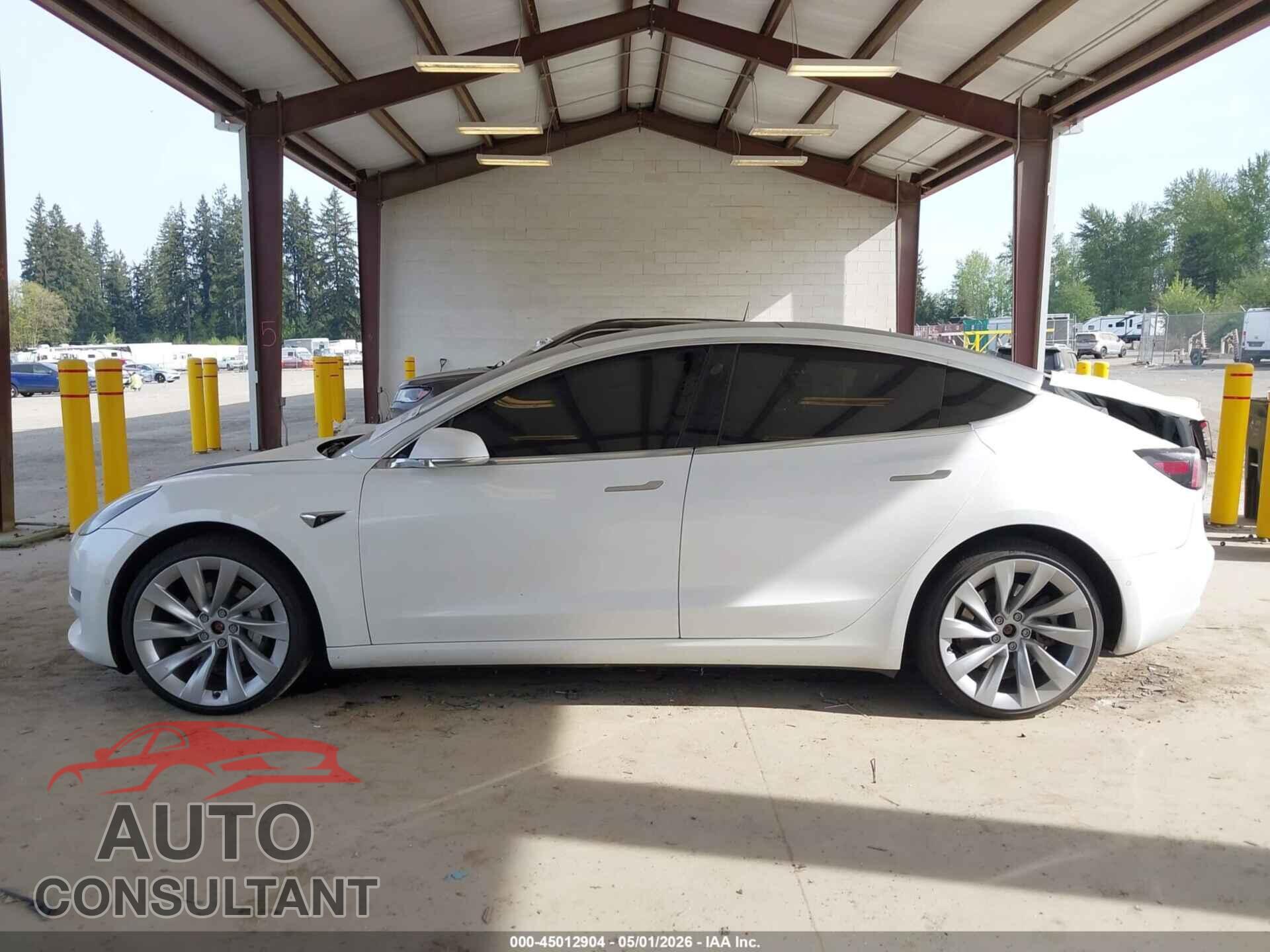 TESLA MODEL 3 2020 - 5YJ3E1EB6LF620954