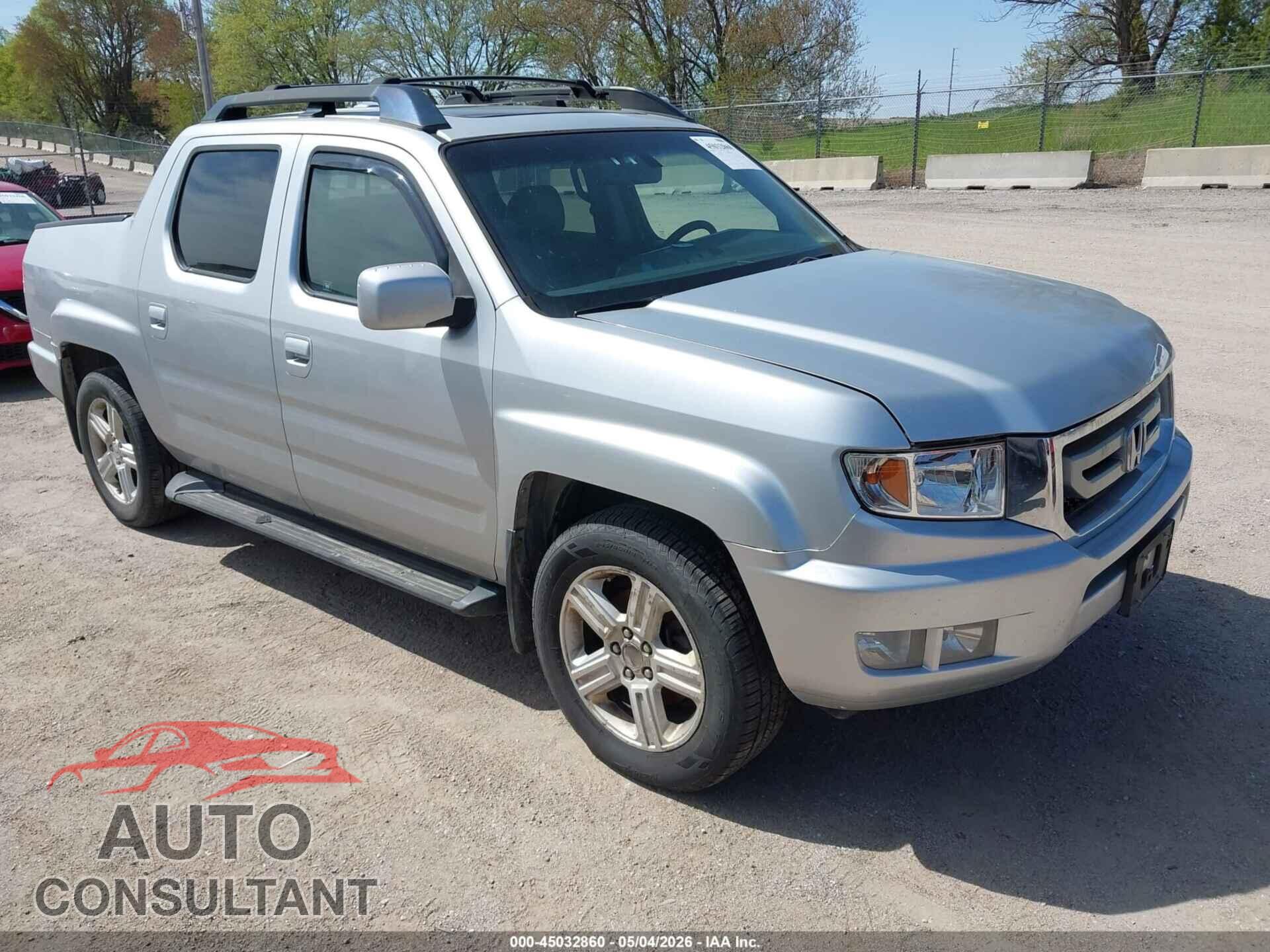 HONDA RIDGELINE 2011 - 5FPYK1F51BB010635