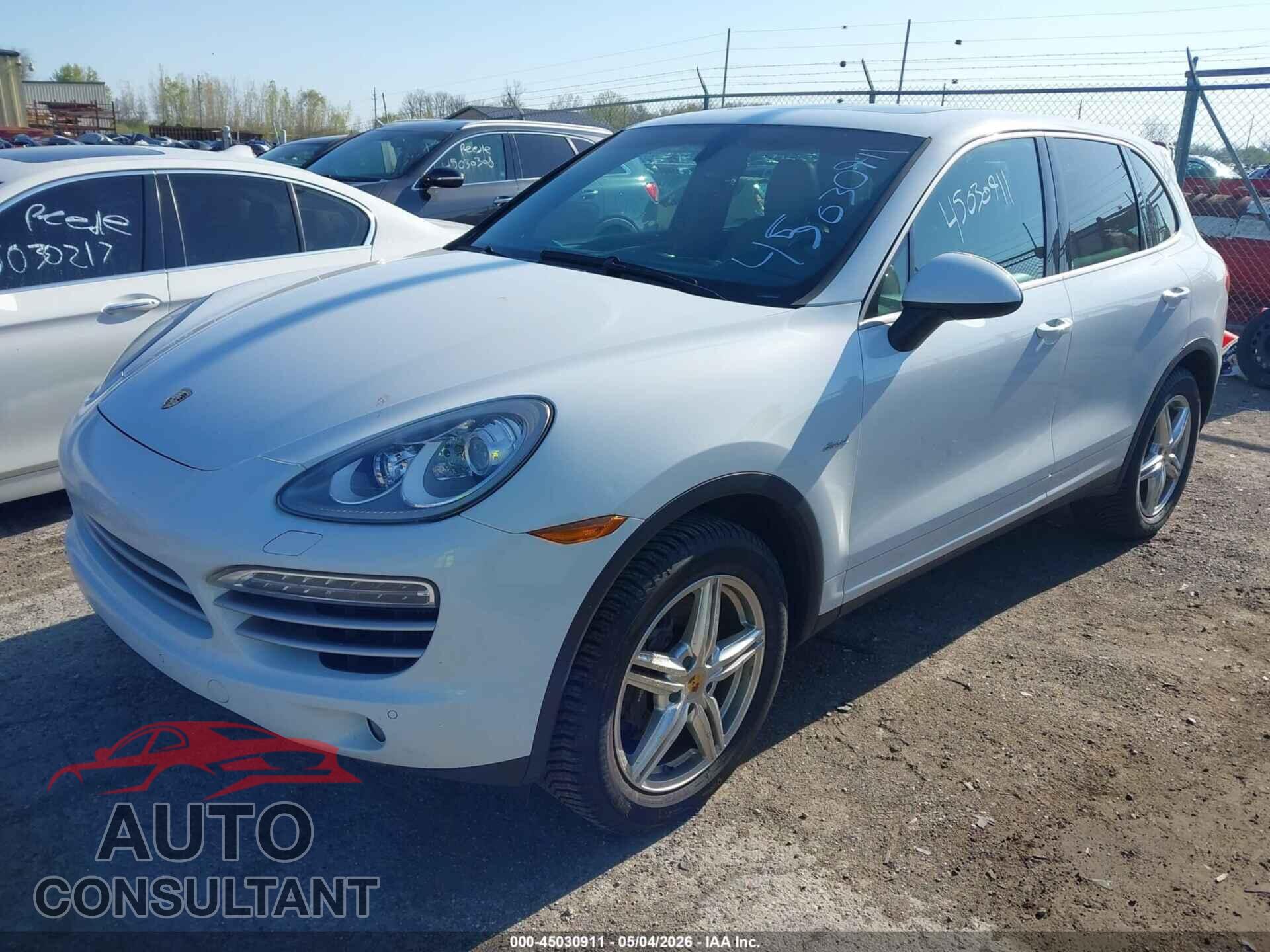 PORSCHE CAYENNE 2014 - WP1AF2A2XELA44509