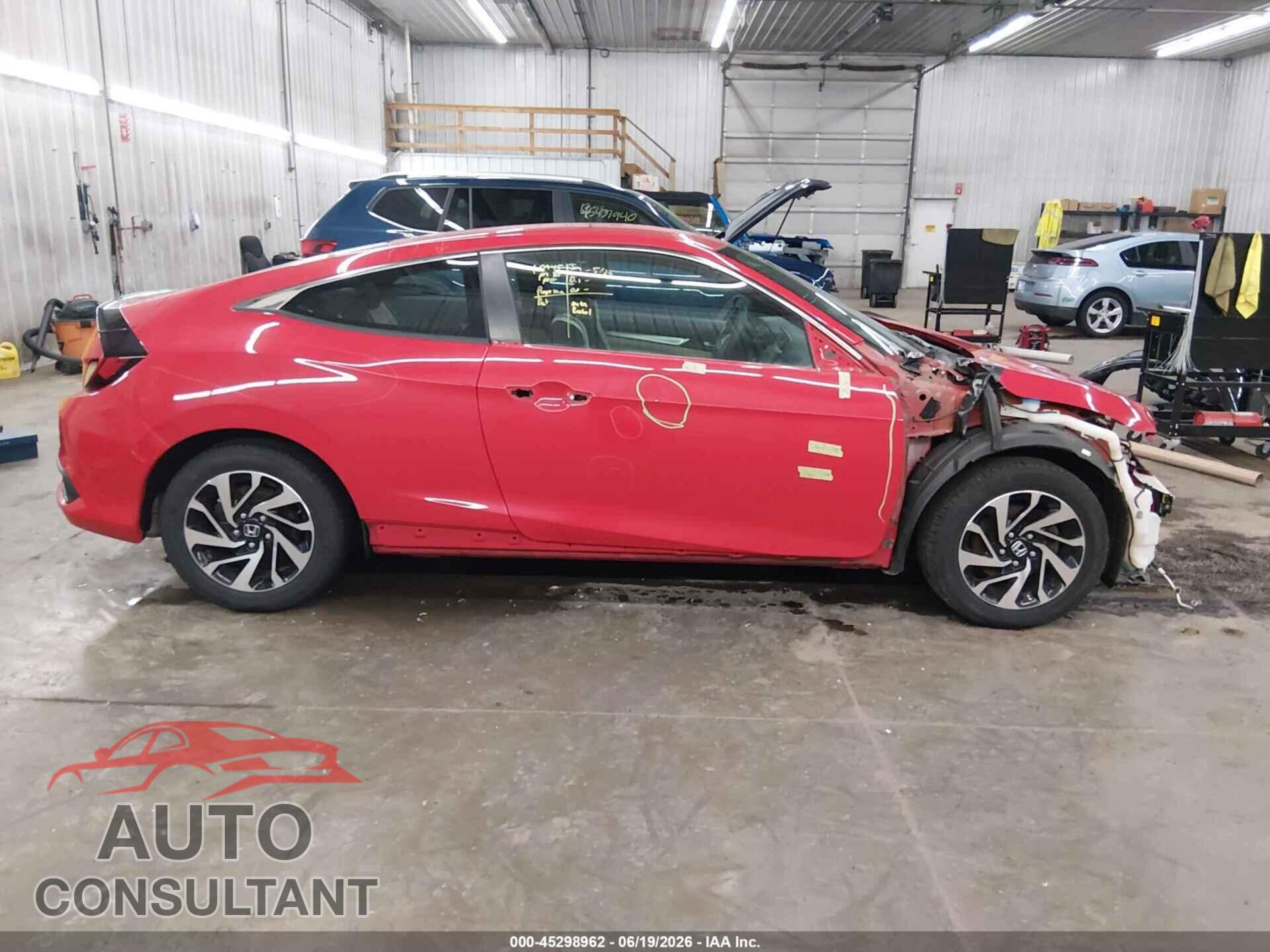 HONDA CIVIC 2017 - 2HGFC4B52HH310810