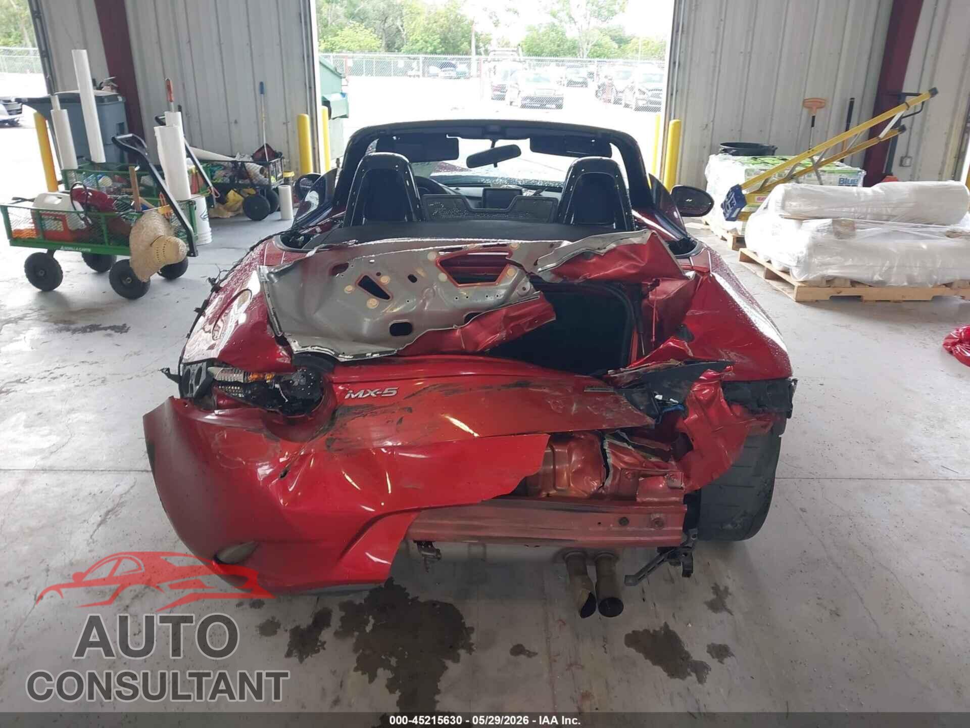 MAZDA MX-5 MIATA 2016 - JM1NDAC70G0114437