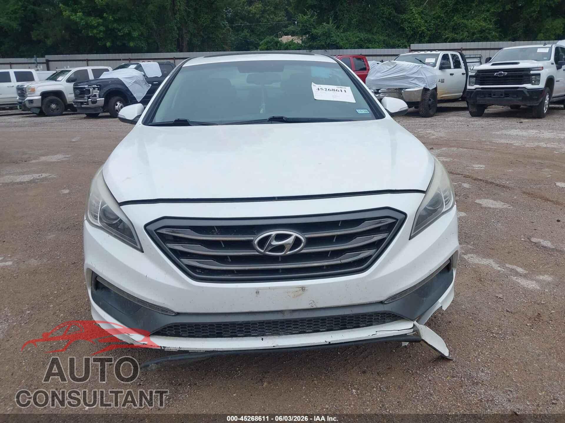HYUNDAI SONATA 2017 - 5NPE34AF1HH483066