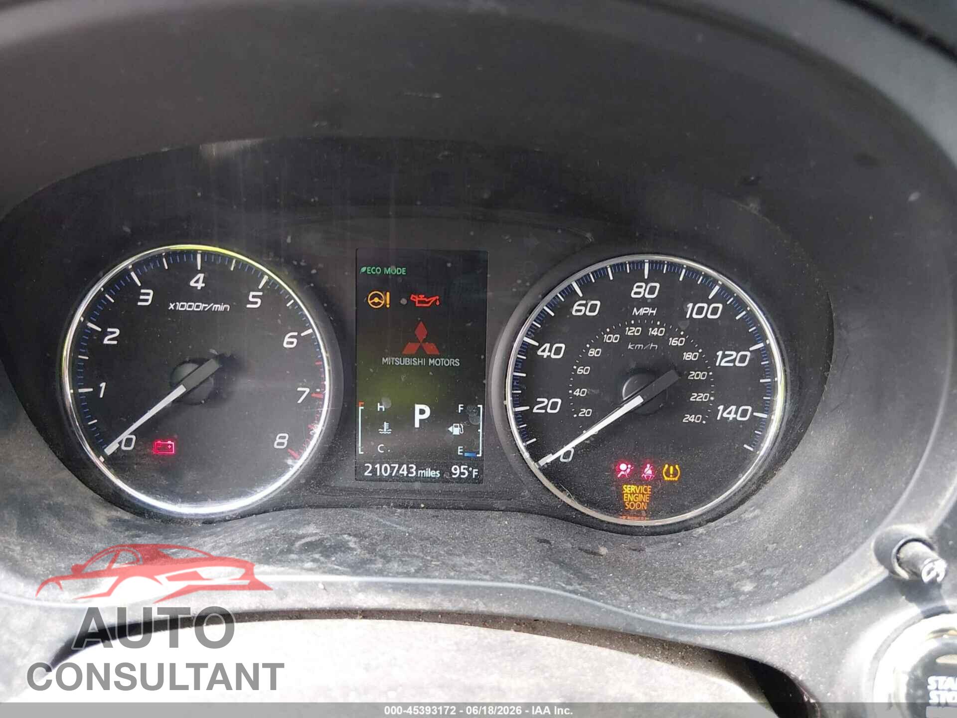 MITSUBISHI OUTLANDER 2017 - JA4AD3A33HZ044420