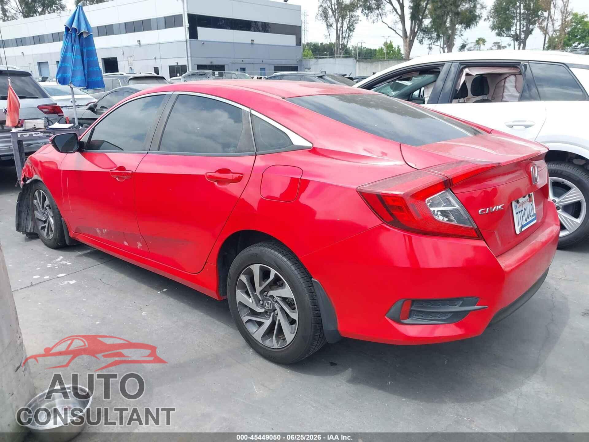 HONDA CIVIC 2016 - 2HGFC2F7XGH547351