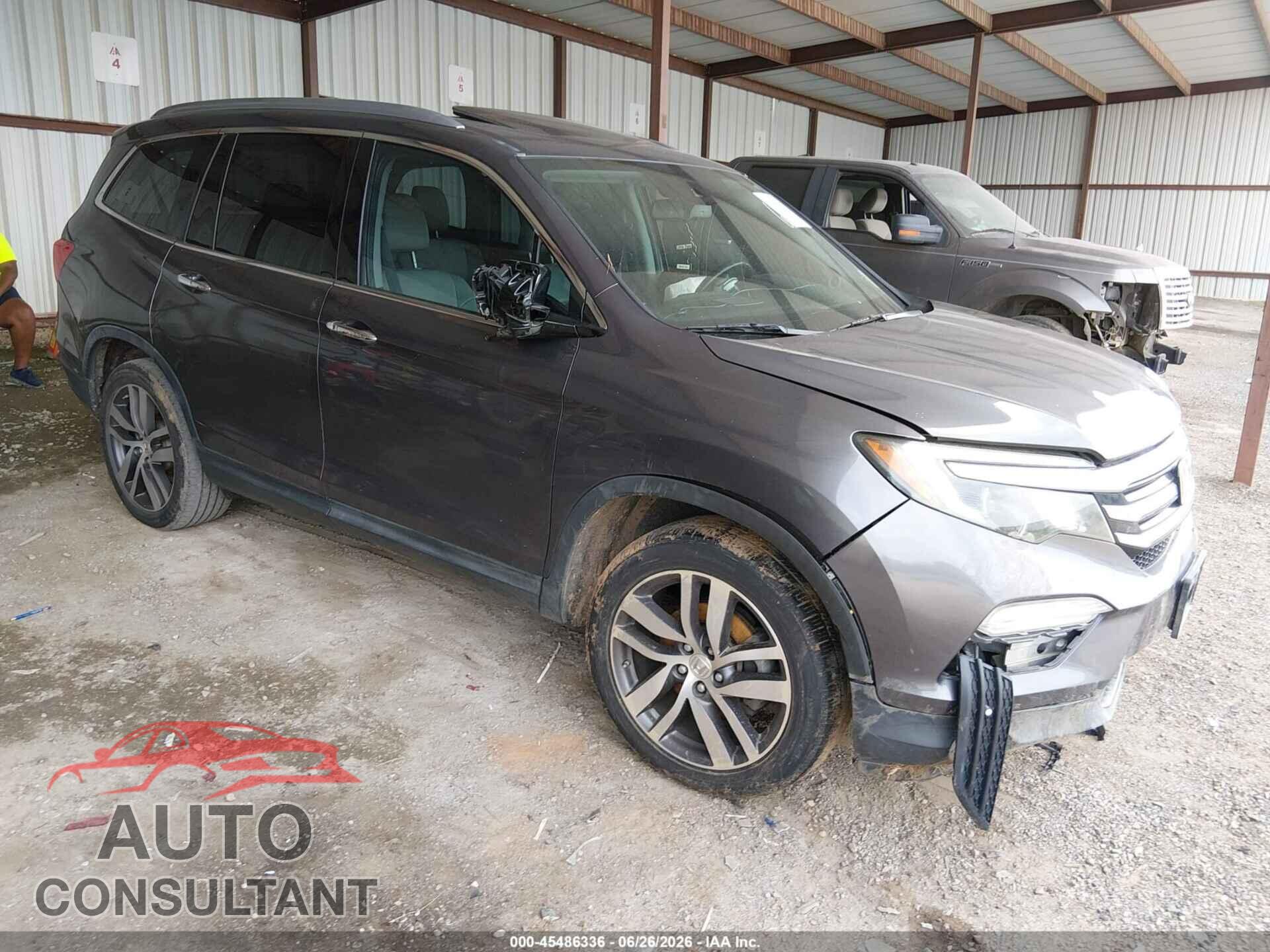 HONDA PILOT 2016 - 5FNYF5H97GB023045