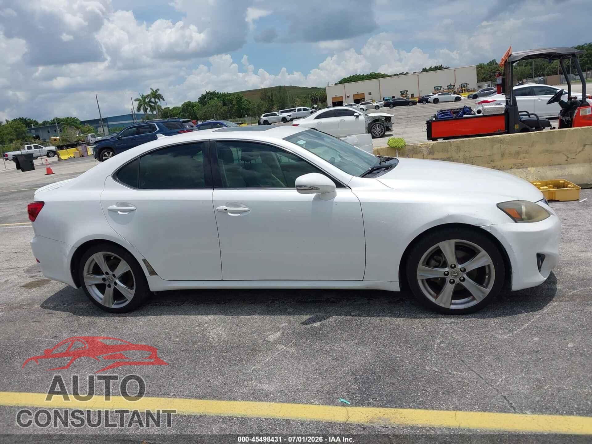 LEXUS IS 250 2013 - JTHBF5C21D5192814