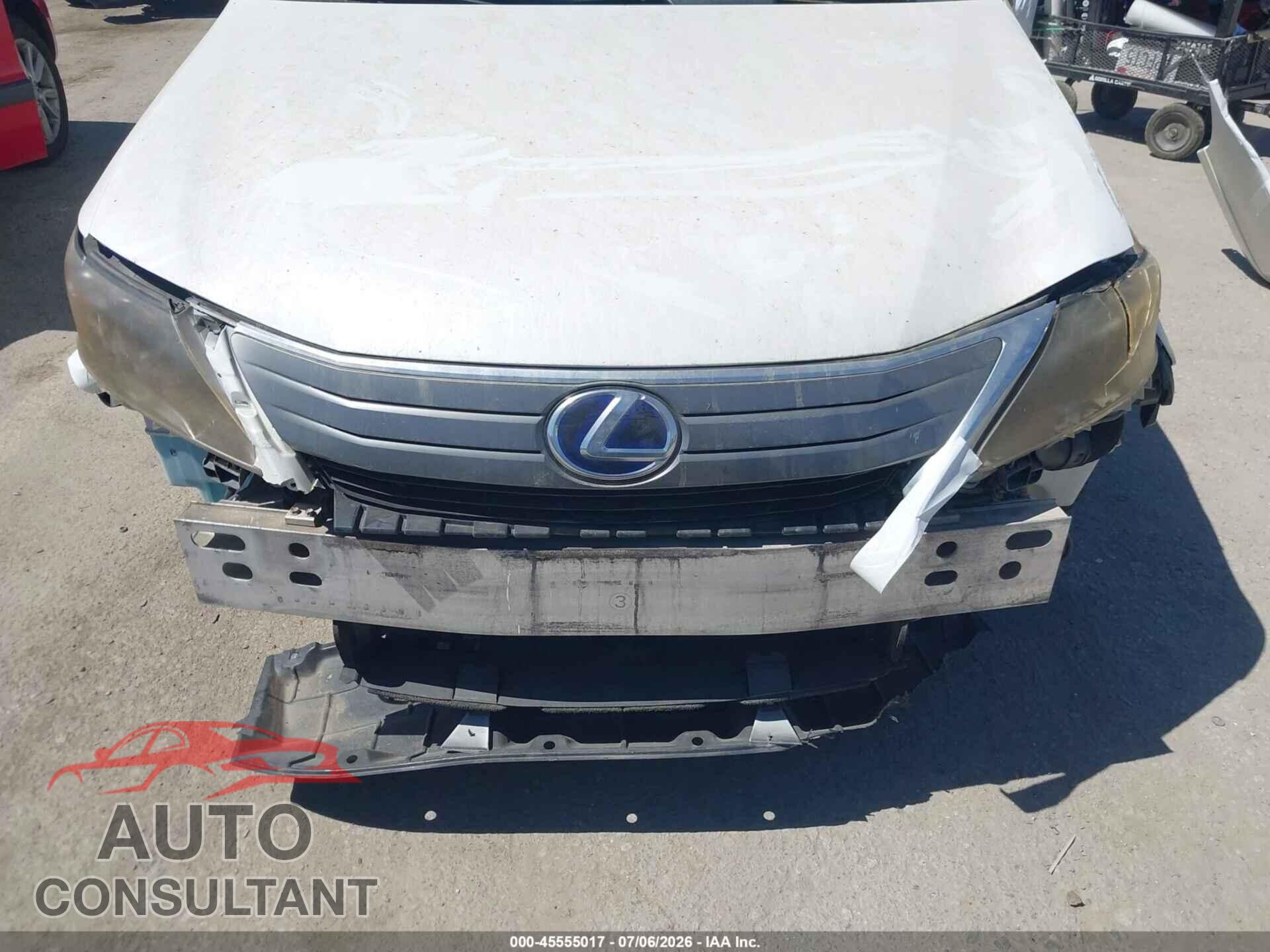 LEXUS HS 250H 2010 - JTHBB1BA2A2011276