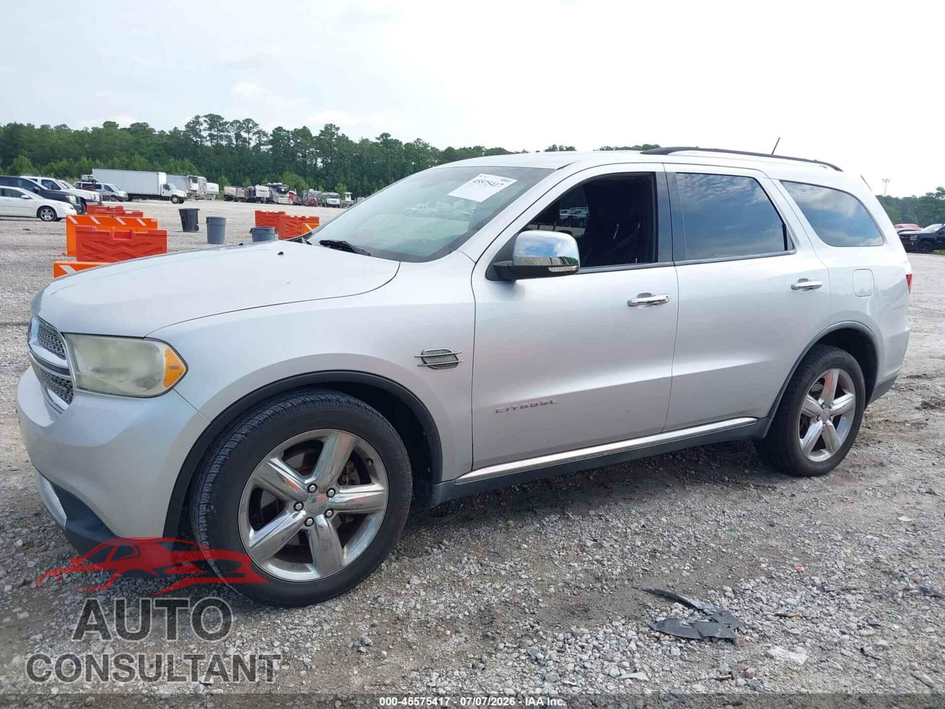 DODGE DURANGO 2011 - 1D4SD5GTXBC592666