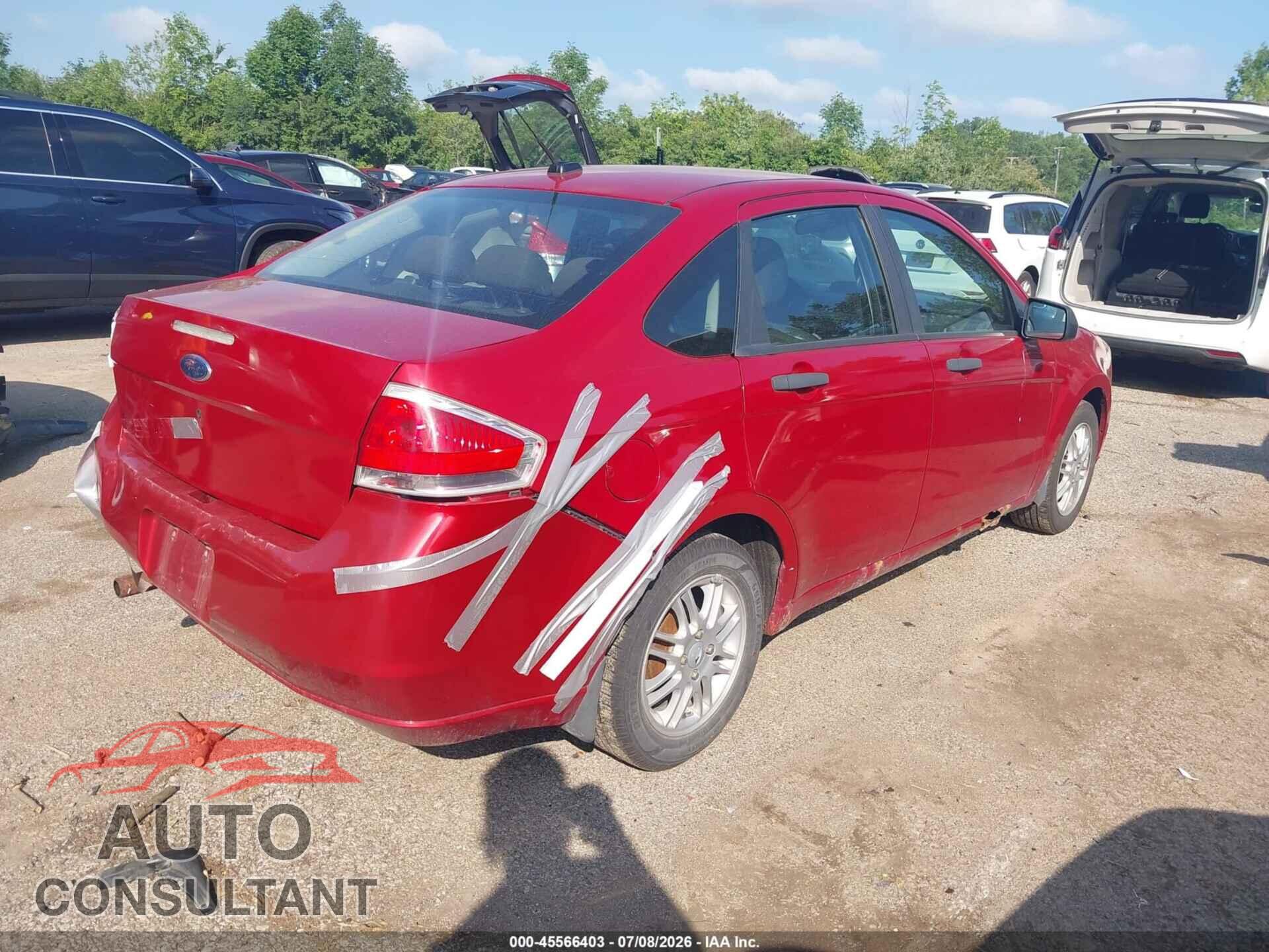 FORD FOCUS 2009 - 1FAHP35N59W160833