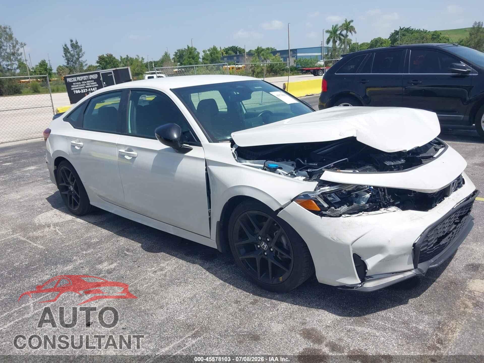 HONDA CIVIC 2025 - 2HGFE2F59SH530557