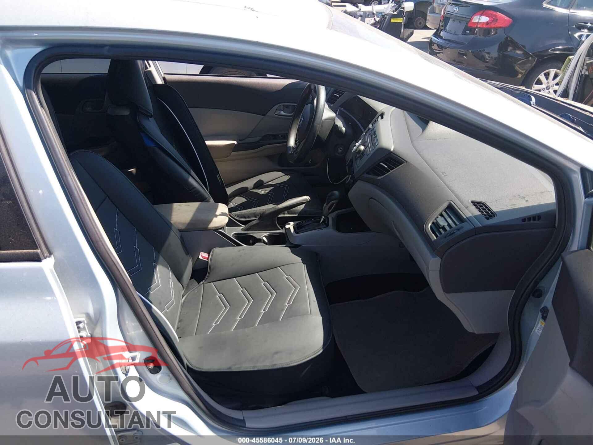 HONDA CIVIC 2012 - 19XFB2F5XCE307500