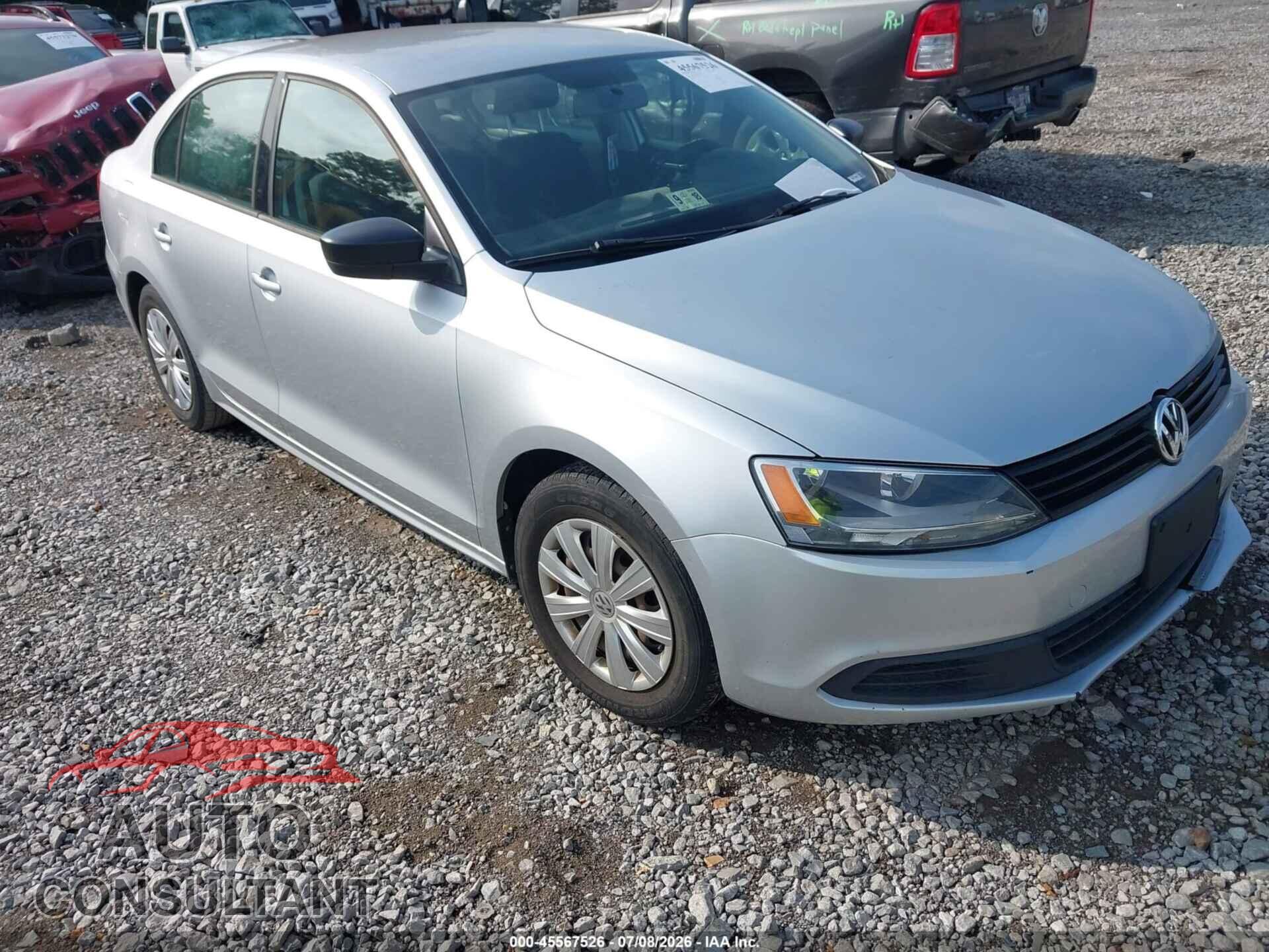 VOLKSWAGEN JETTA 2014 - 3VW2K7AJ8EM327802