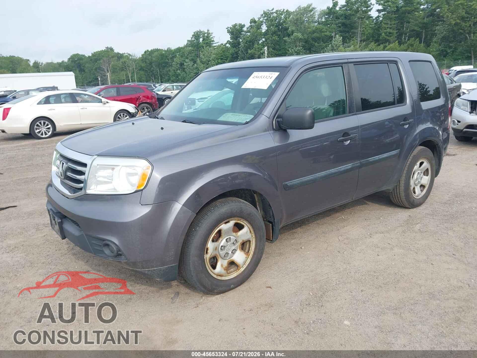 HONDA PILOT 2015 - 5FNYF4H22FB030996