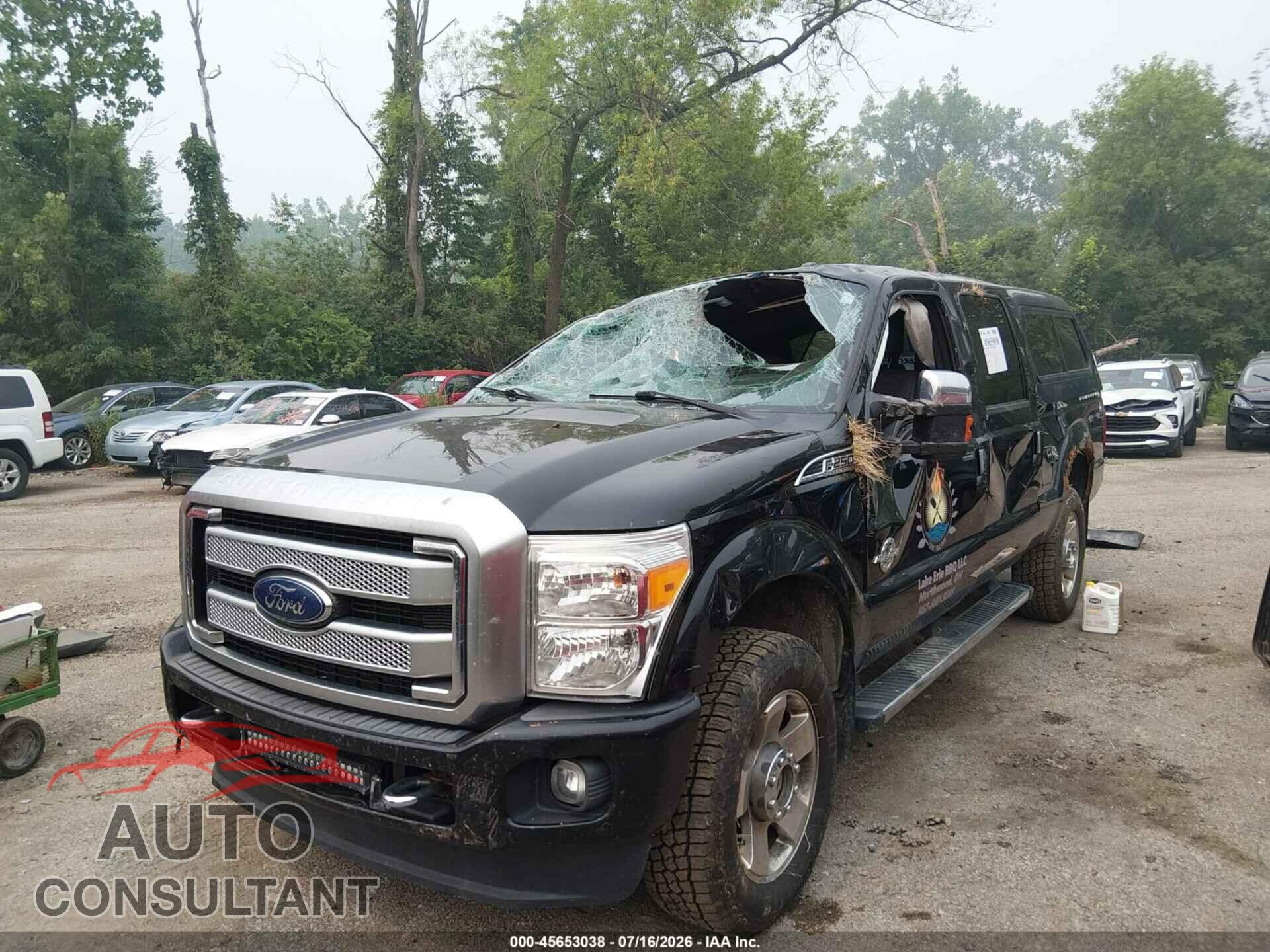 FORD F-250 2016 - 1FT7W2BT6GEC96560
