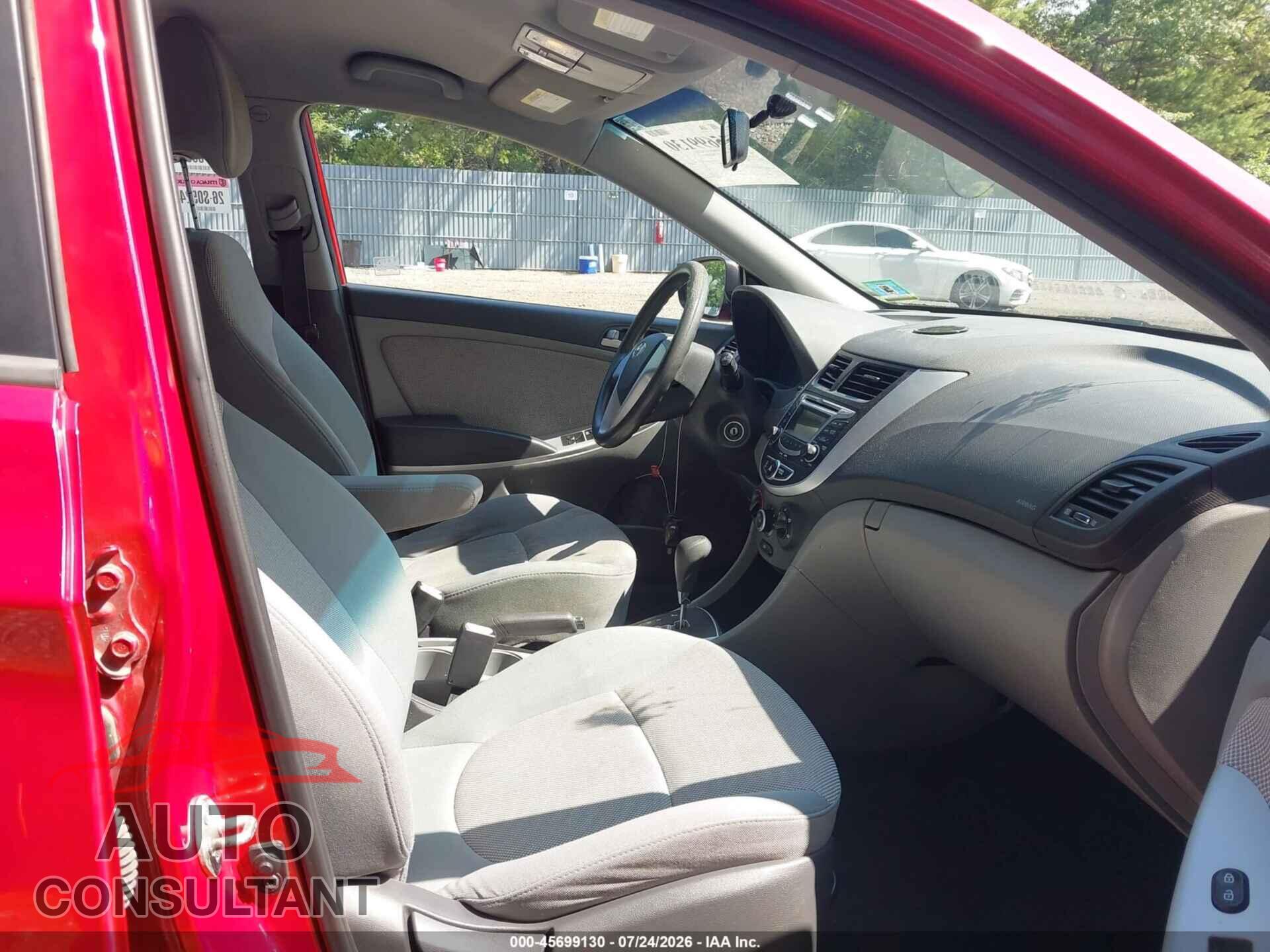 HYUNDAI ACCENT 2013 - KMHCT4AE8DU342585