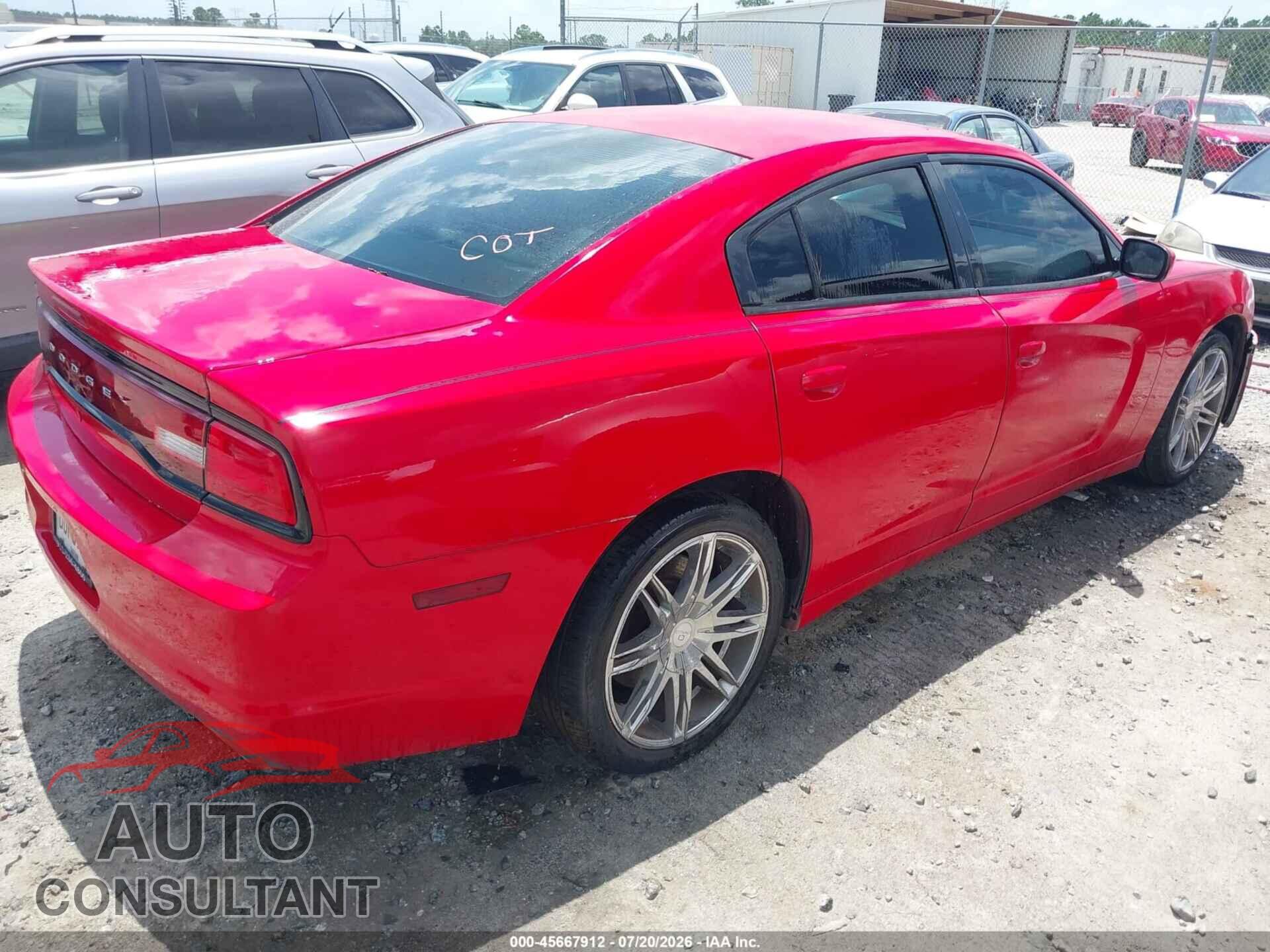 DODGE CHARGER 2013 - 2C3CDXAG1DH608623