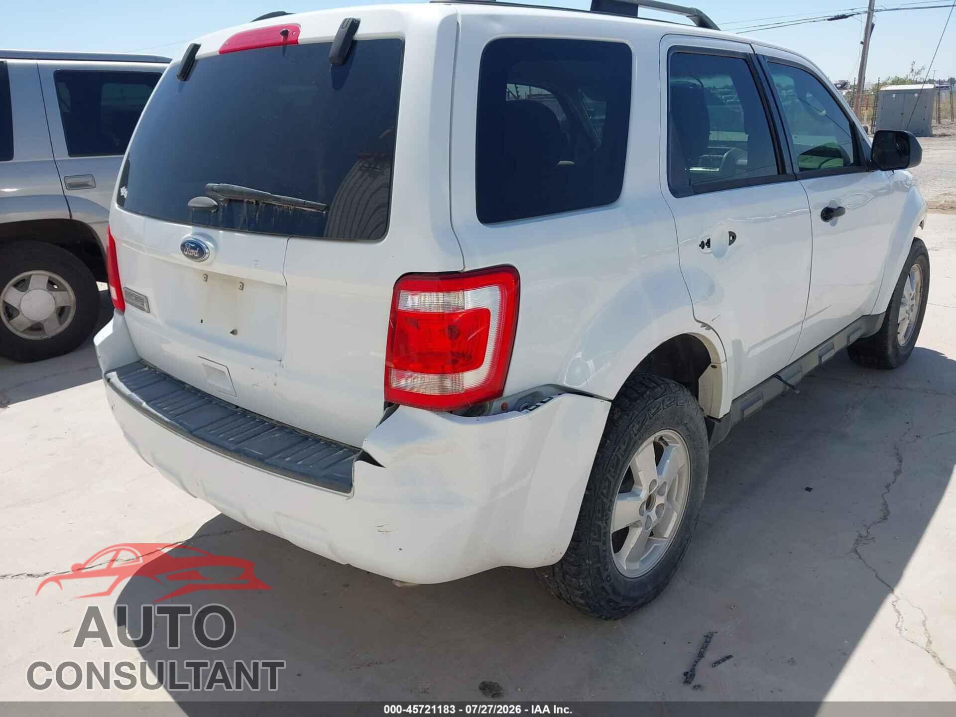 FORD ESCAPE 2011 - 1FMCU9D78BKB26462