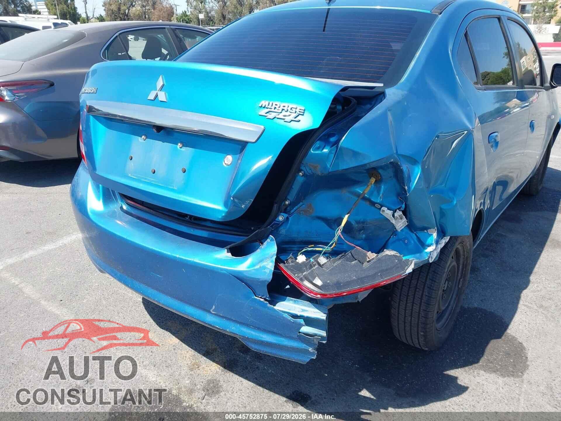 MITSUBISHI MIRAGE G4 2017 - ML32F3FJ0HHF10313