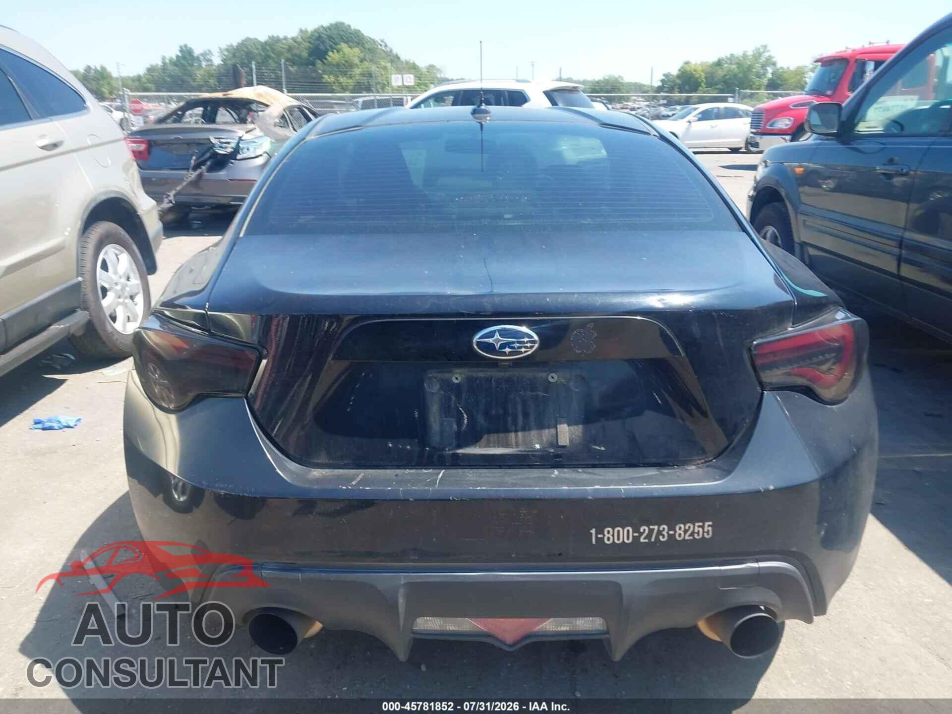 SUBARU BRZ 2013 - JF1ZCAB16D1610937