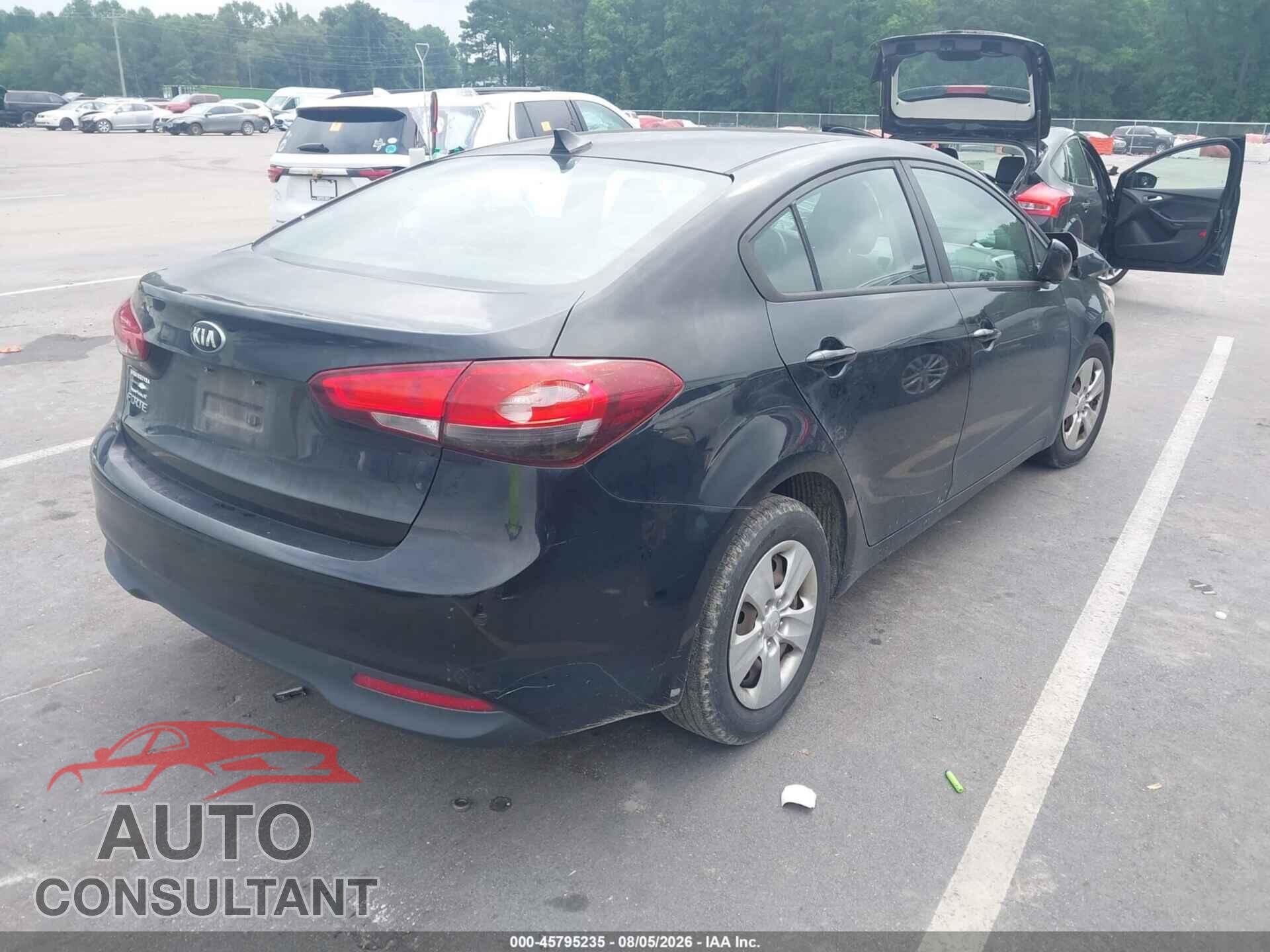 KIA FORTE 2017 - 3KPFK4A7XHE105932