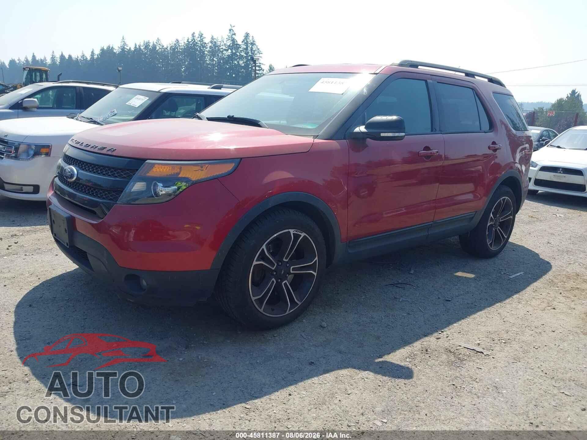 FORD EXPLORER 2015 - 1FM5K8GT3FGA54886