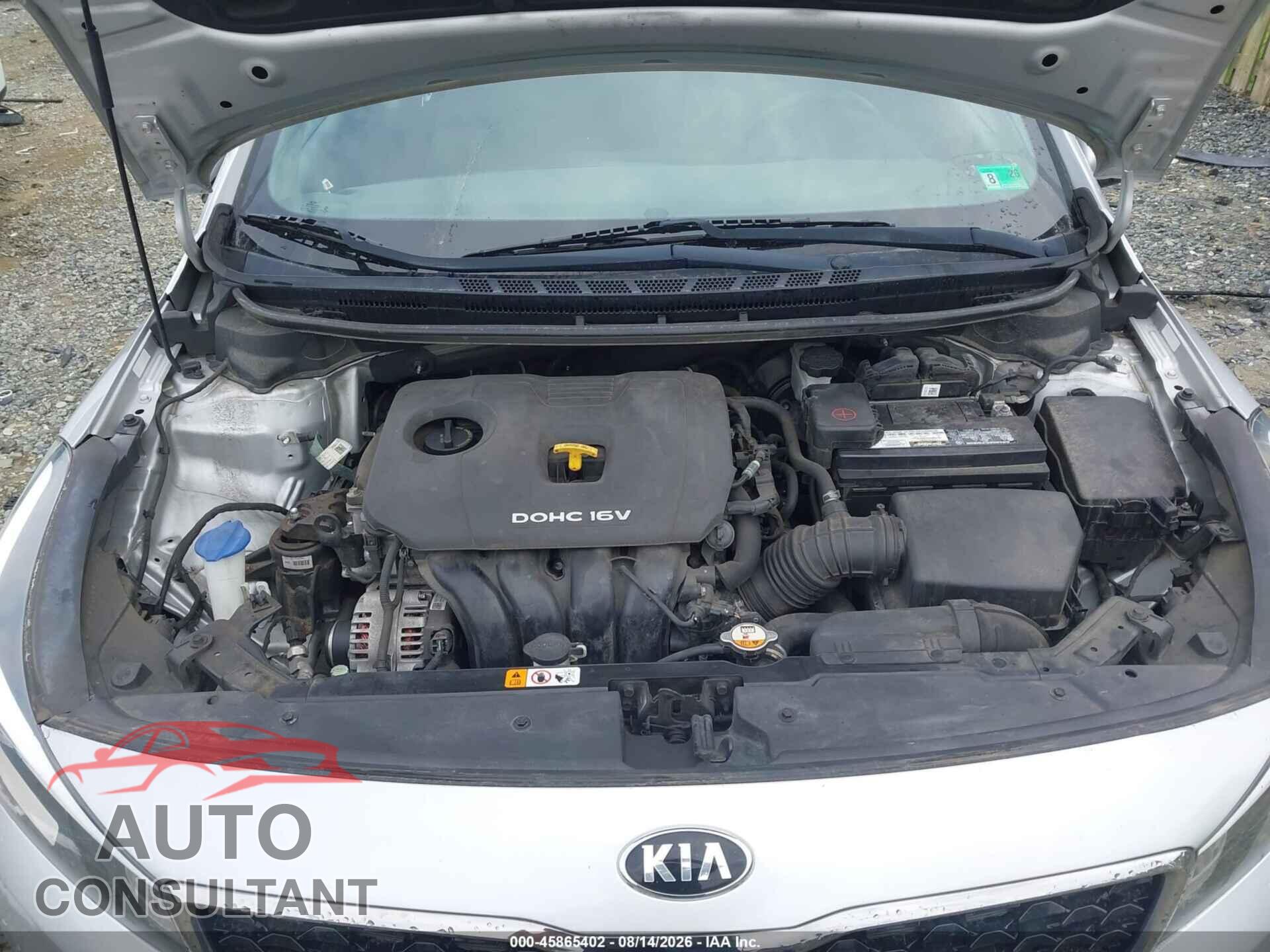 KIA FORTE 2017 - 3KPFK4A72HE108100