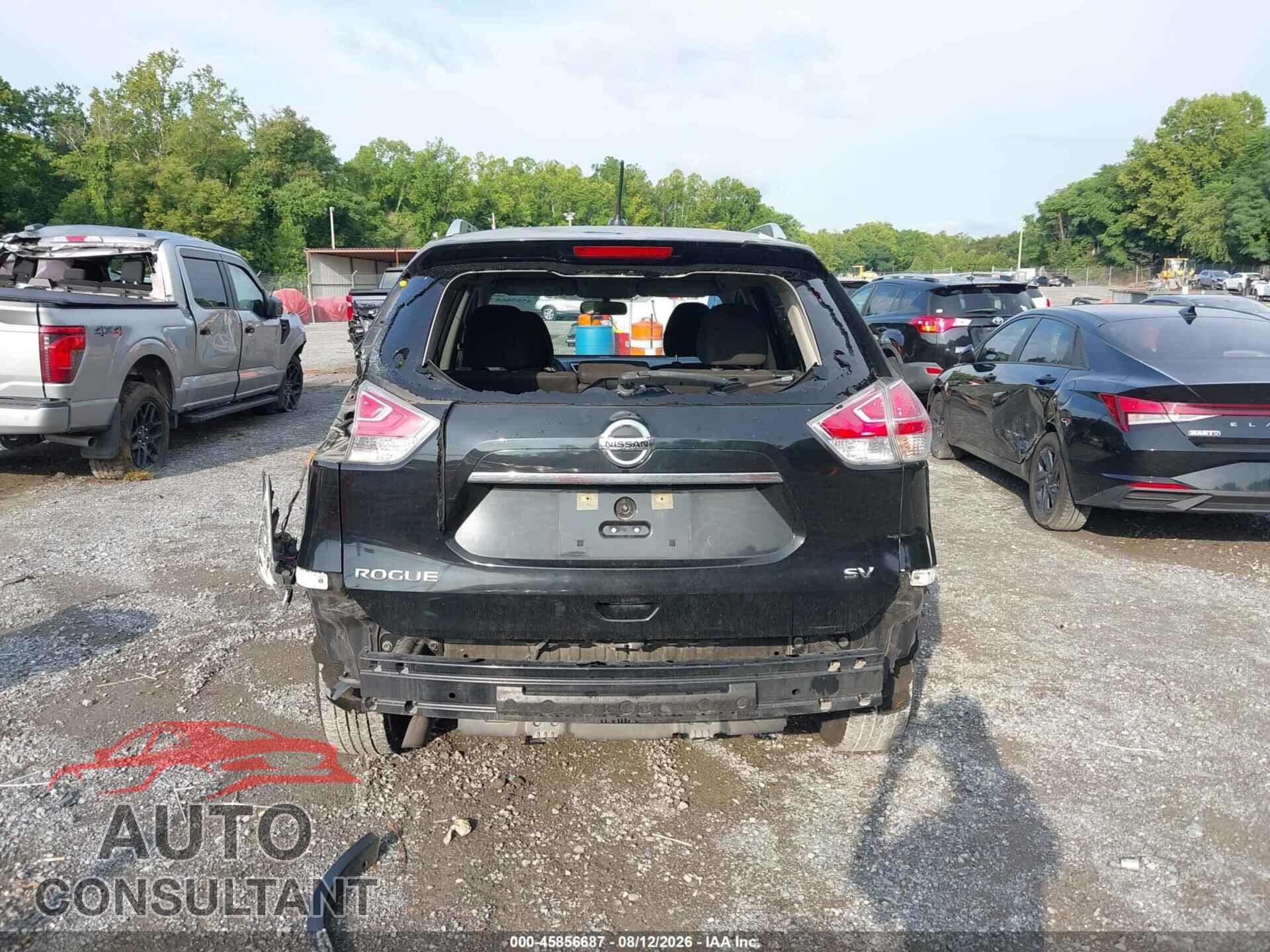 NISSAN ROGUE 2016 - KNMAT2MTXGP646143