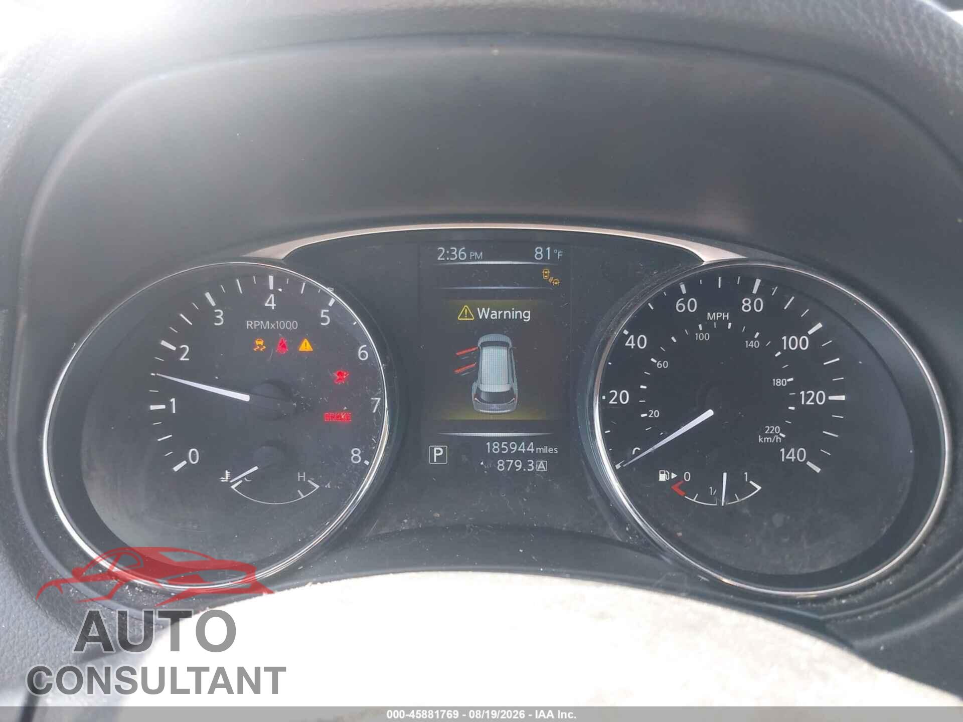NISSAN ROGUE 2015 - KNMAT2MV2FP554217