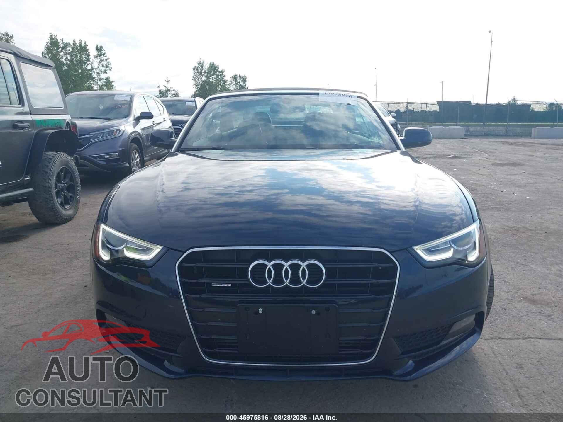 AUDI A5 2014 - WAULFAFH5EN008522