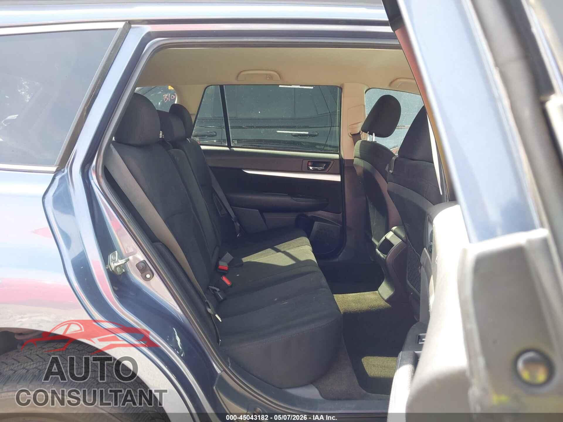 SUBARU OUTBACK 2014 - 4S4BRBCC2E3319689