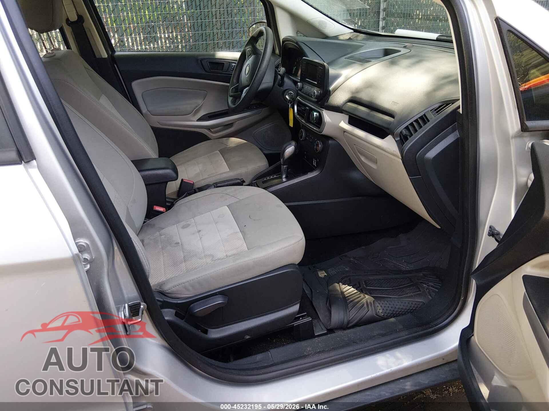 FORD ECOSPORT 2019 - MAJ3S2FEXKC306250