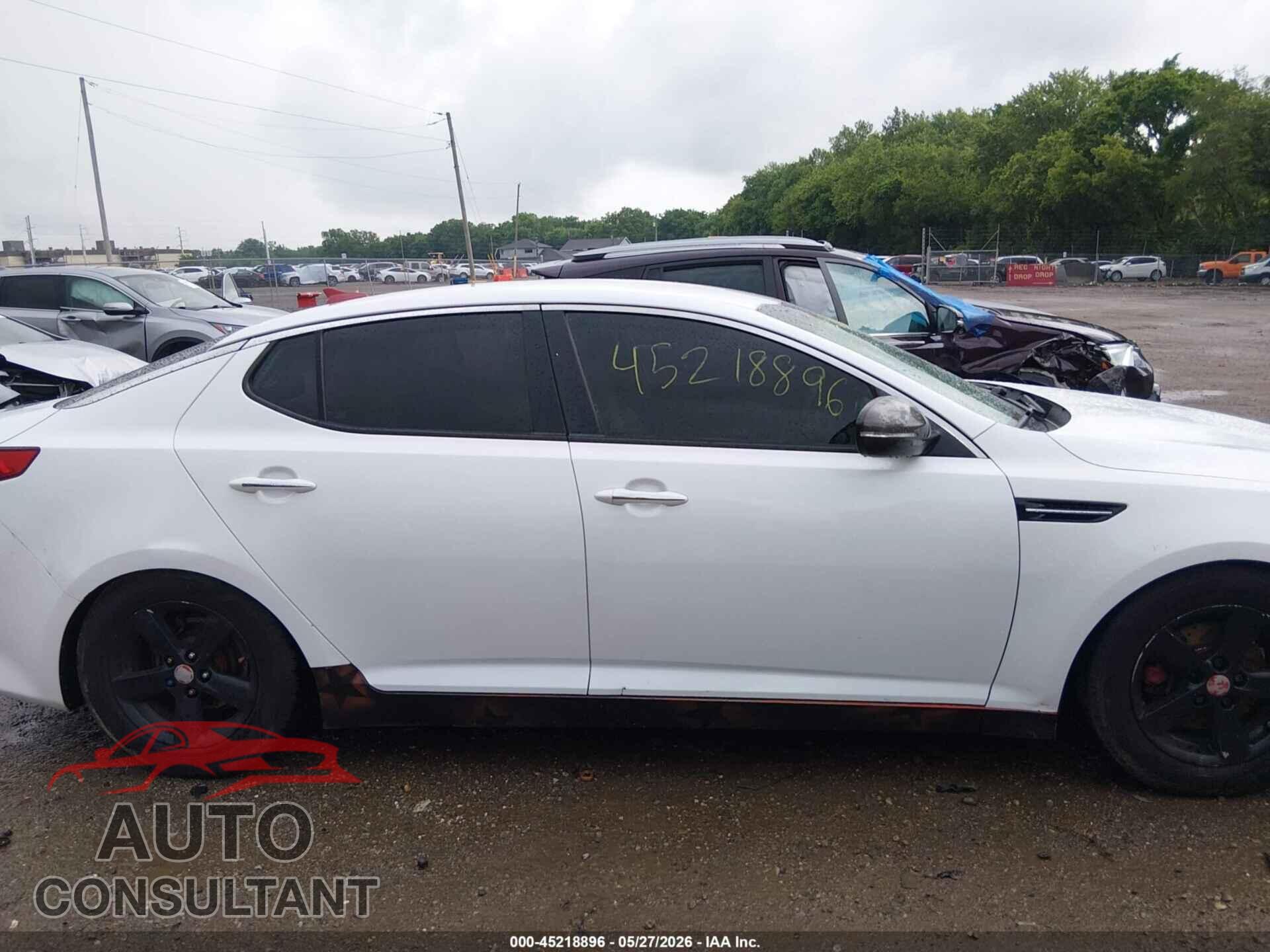 KIA OPTIMA 2014 - KNAGM4A76E5499755