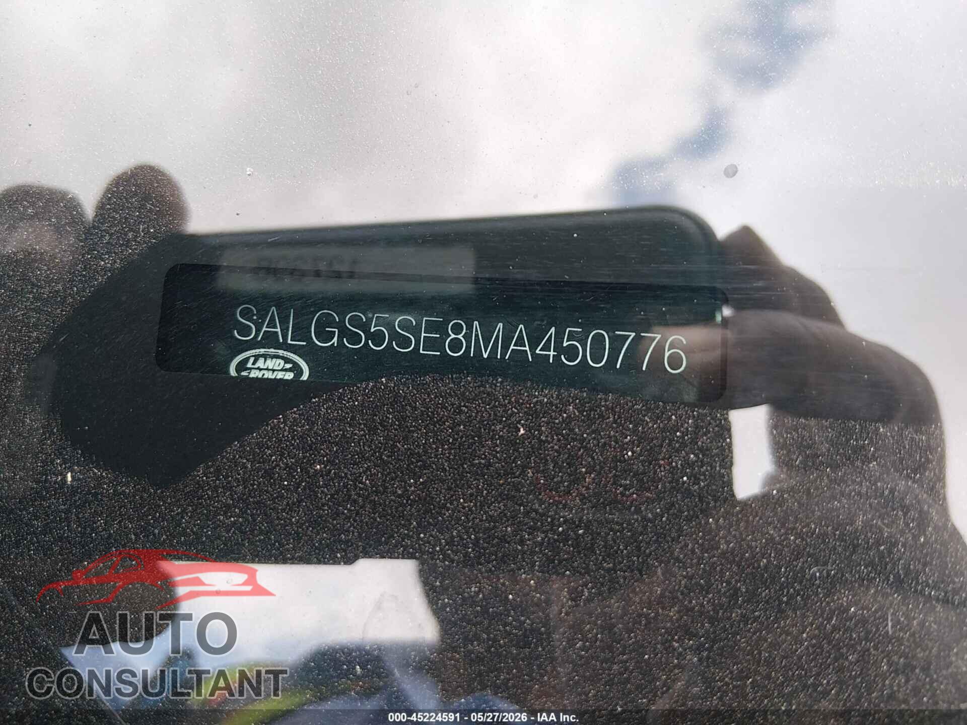 LAND ROVER RANGE ROVER 2021 - SALGS5SE8MA450776