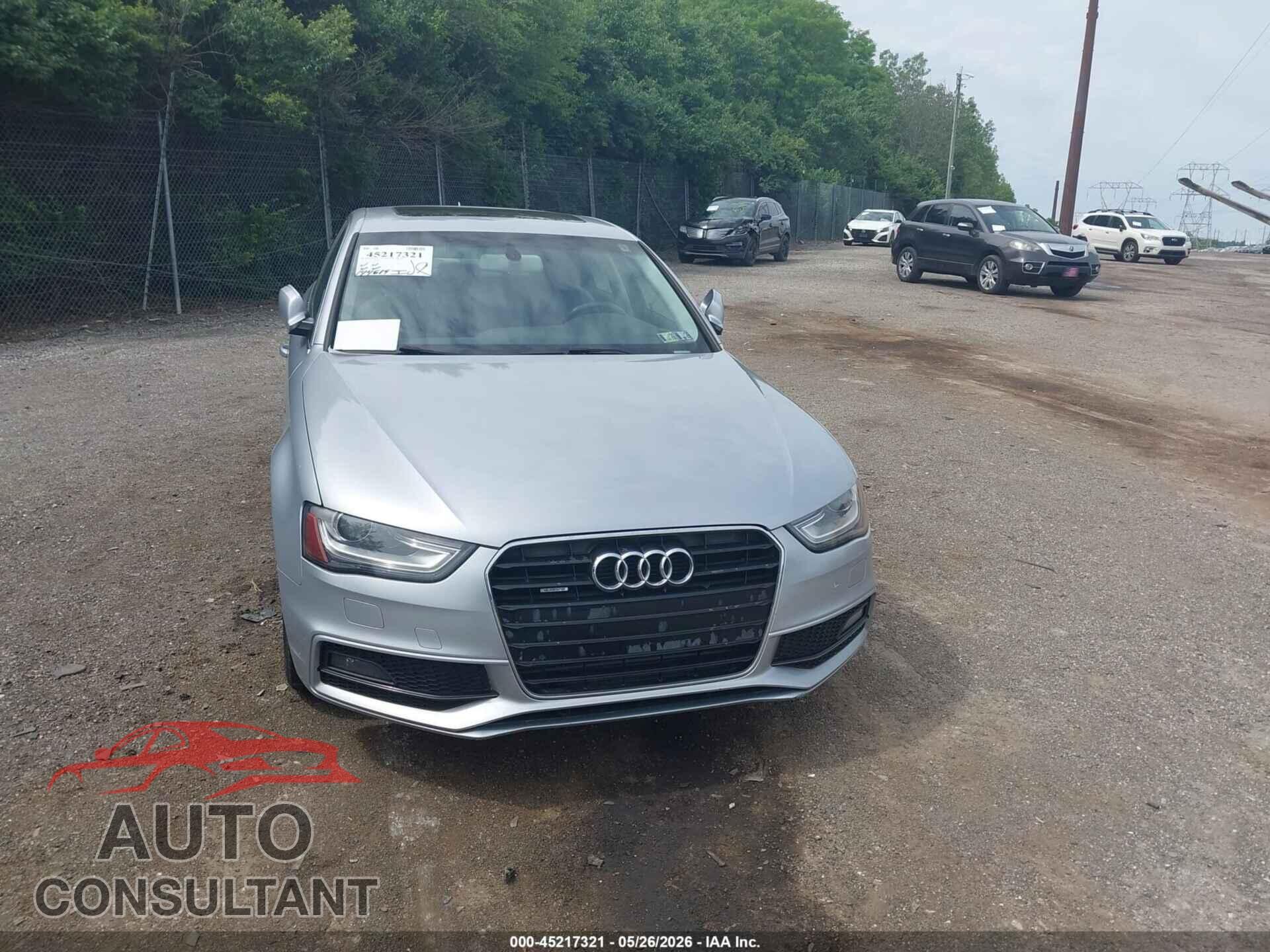 AUDI A4 2015 - WAUBFAFL1FN015355