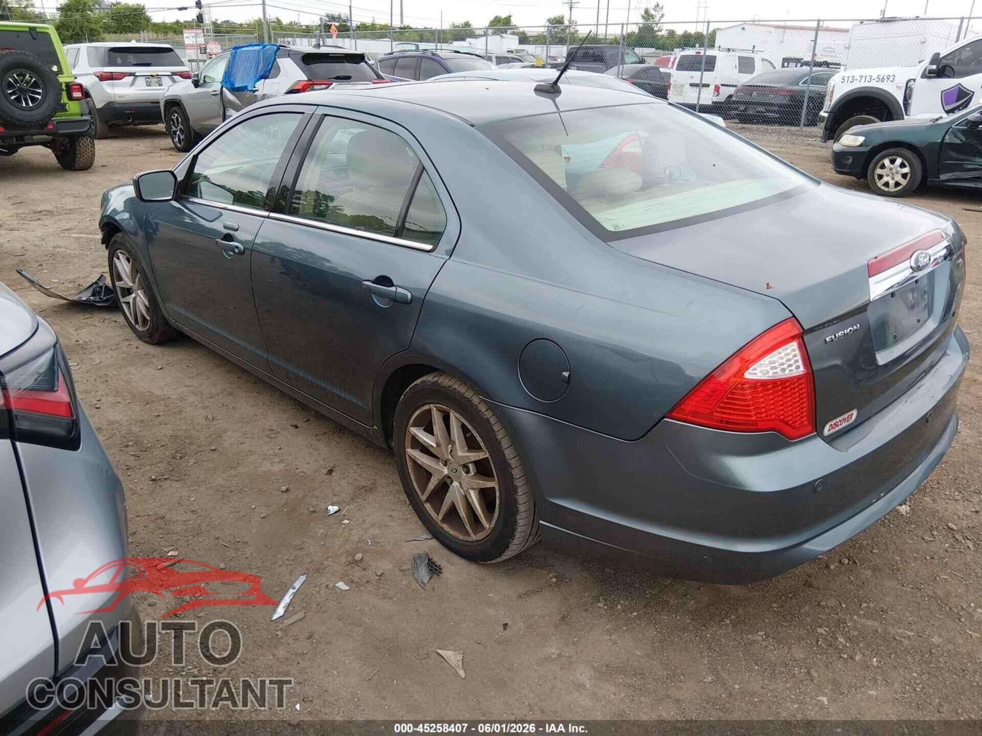 FORD FUSION 2012 - 3FAHP0JA0CR314554