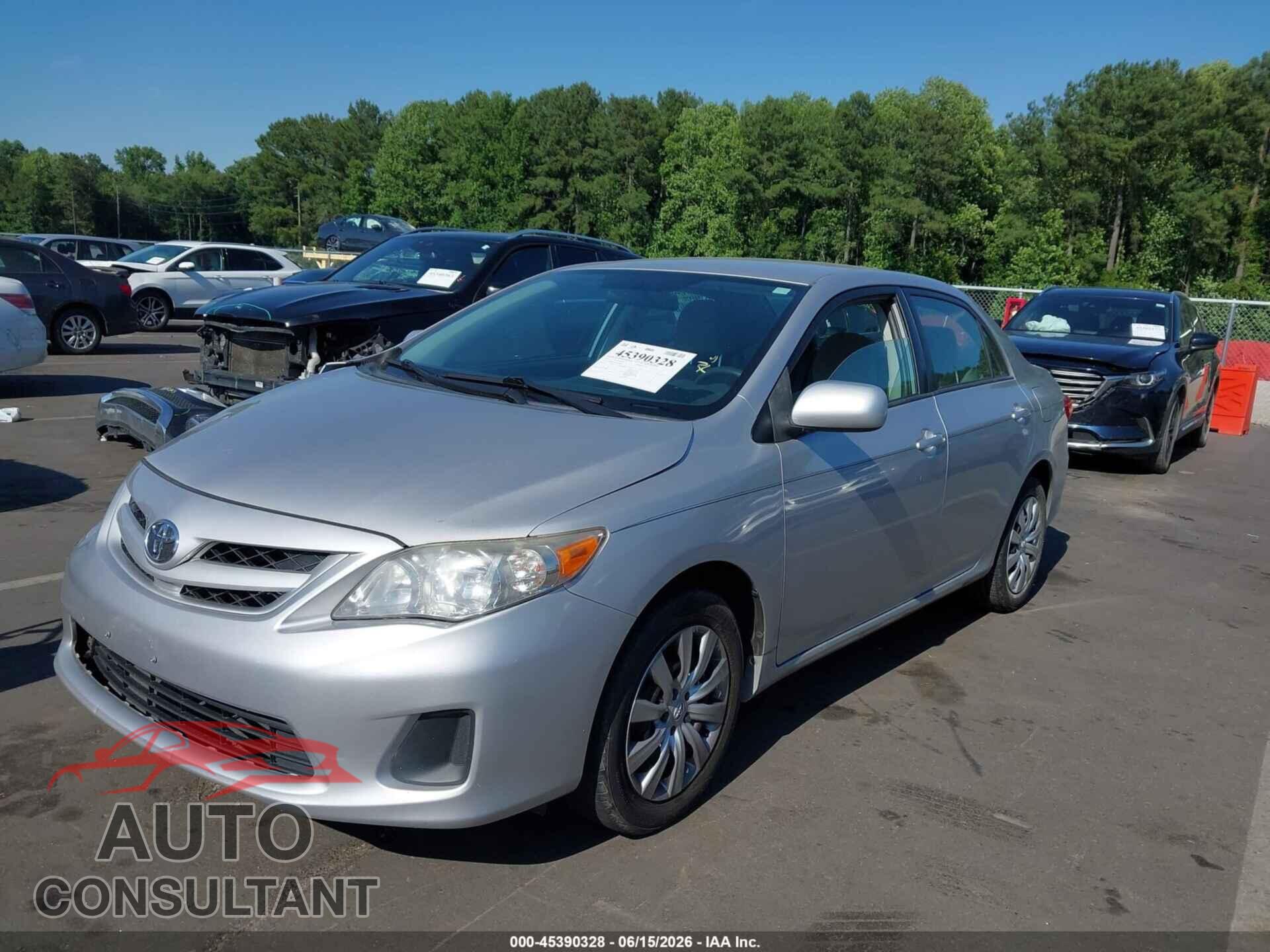 TOYOTA COROLLA 2012 - 2T1BU4EE3CC802898