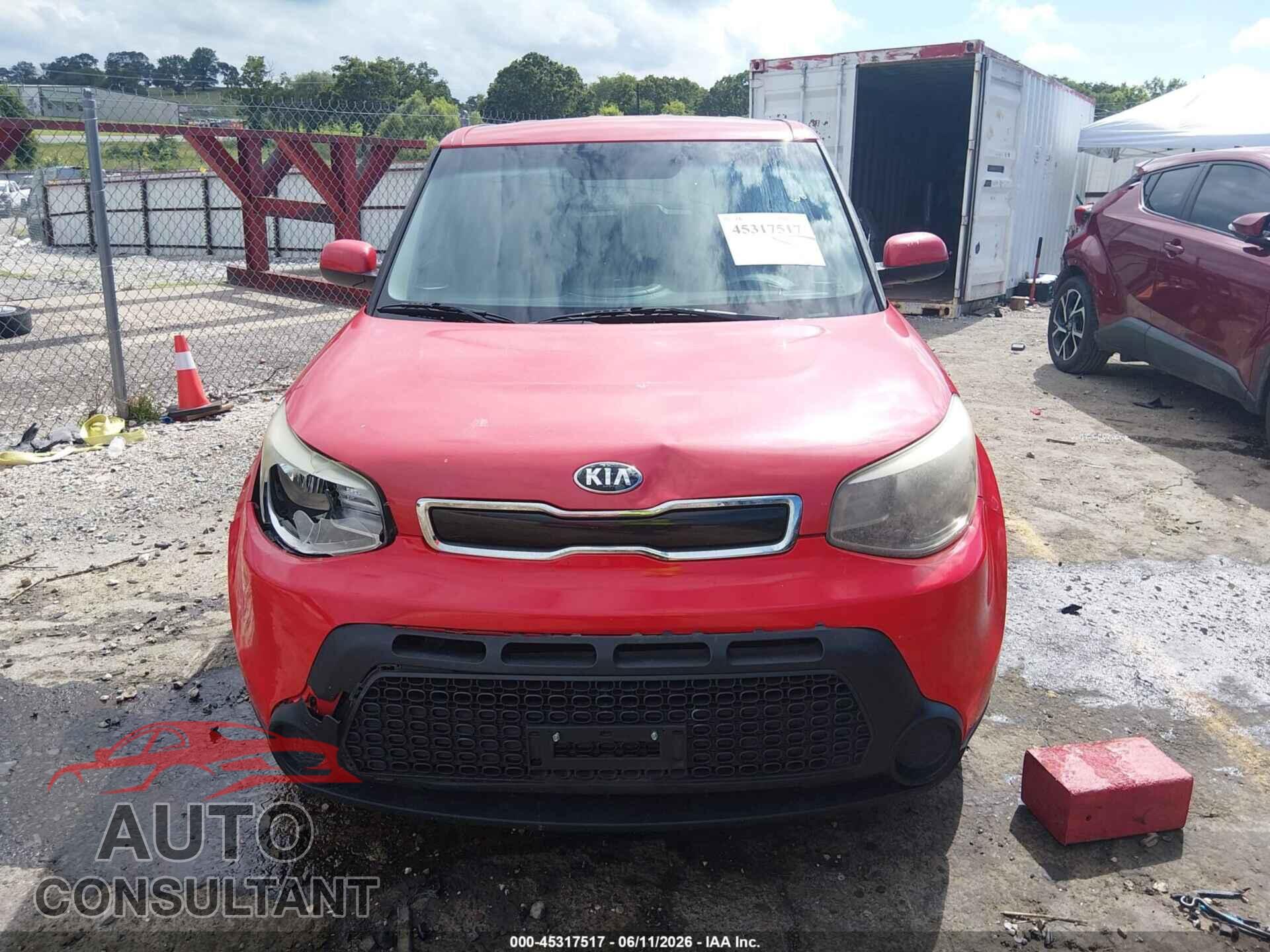 KIA SOUL 2015 - KNDJP3A59F7754512