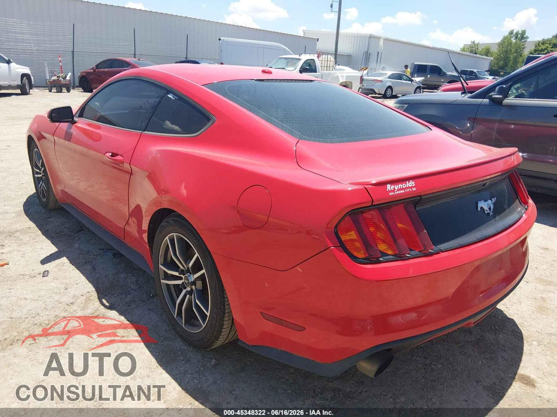 FORD MUSTANG 2017 - 1FA6P8TH6H5281909
