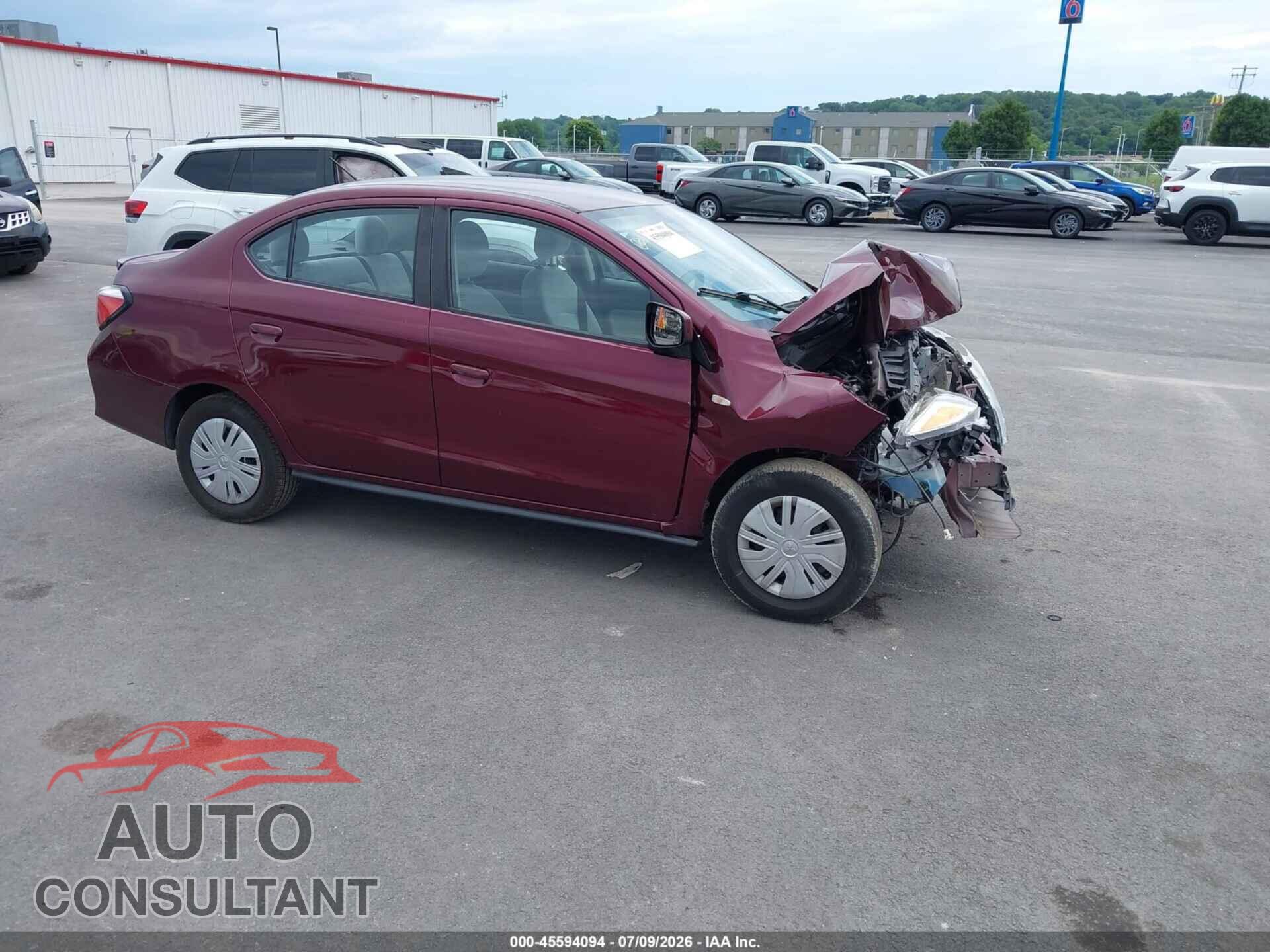 MITSUBISHI MIRAGE G4 2021 - ML32FUFJ9MHF01237