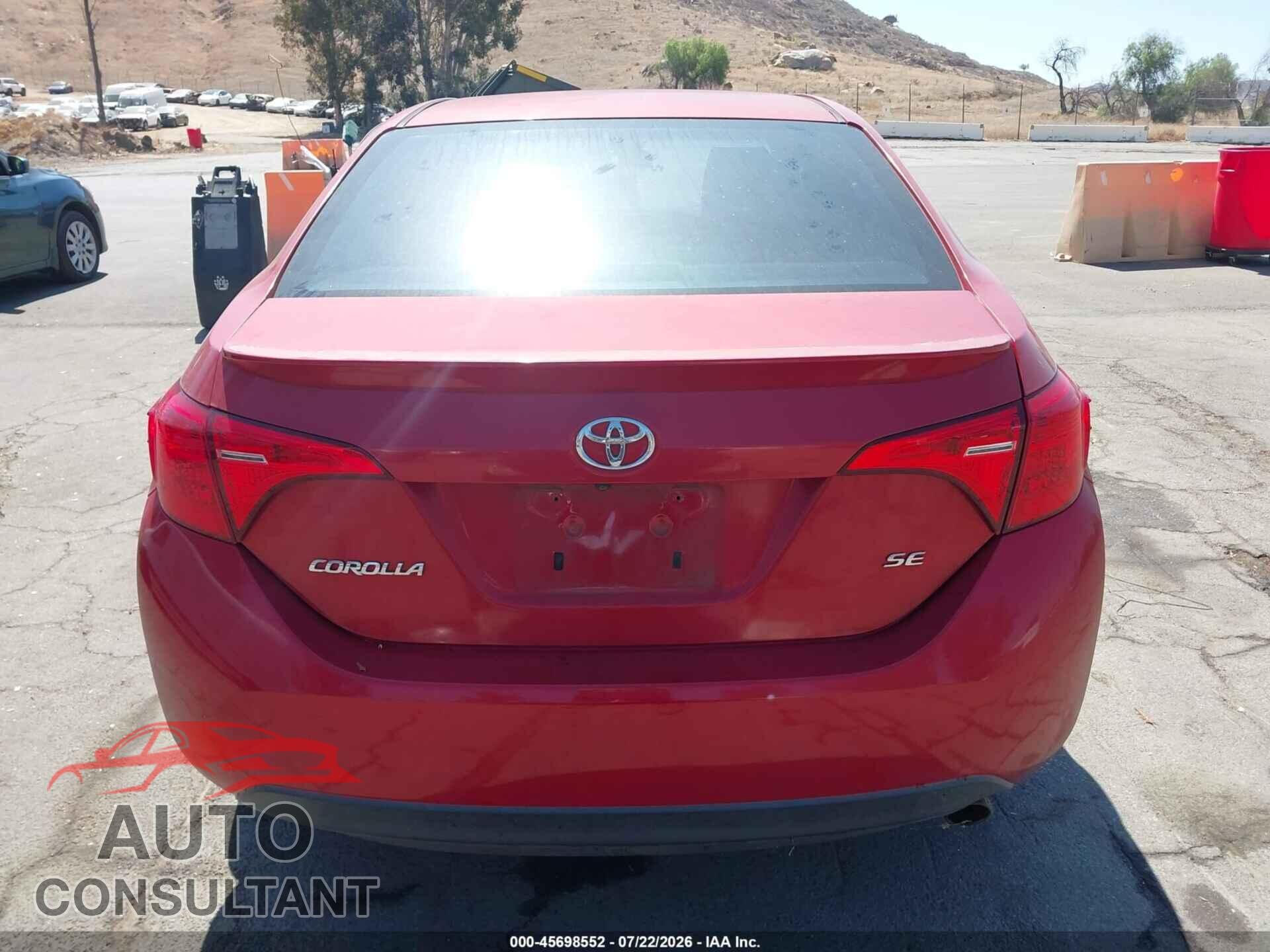 TOYOTA COROLLA 2017 - 5YFBURHE3HP666417