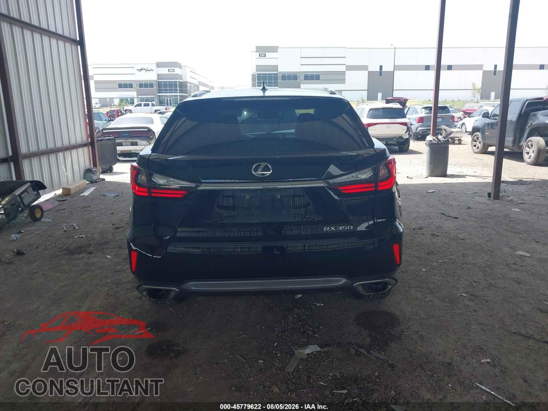 LEXUS RX 350 2019 - 2T2BZMCA2KC194965