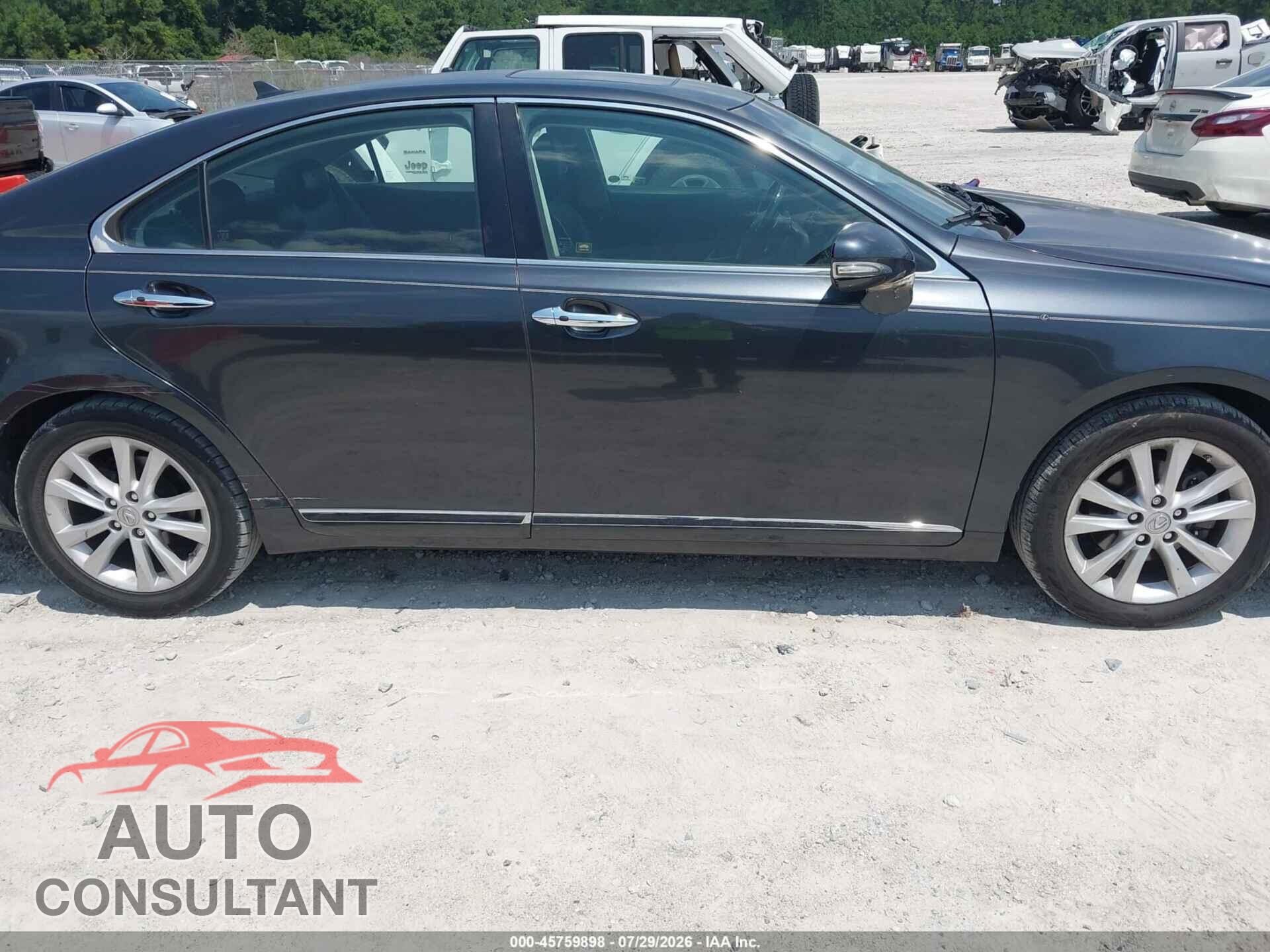 LEXUS ES 350 2010 - JTHBK1EG4A2352310