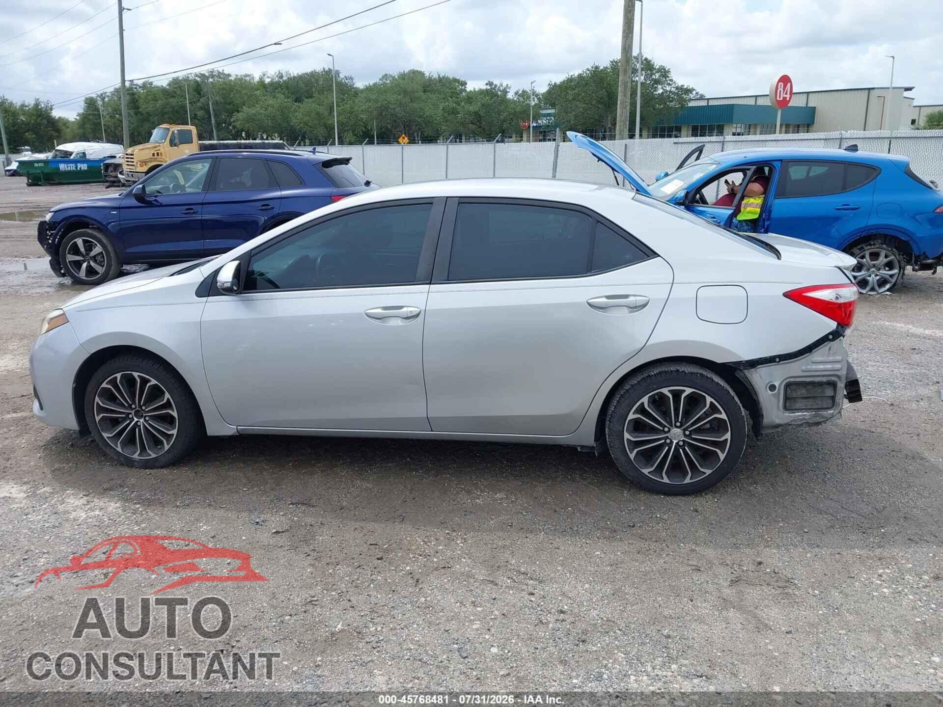 TOYOTA COROLLA 2014 - 2T1BURHE6EC087109