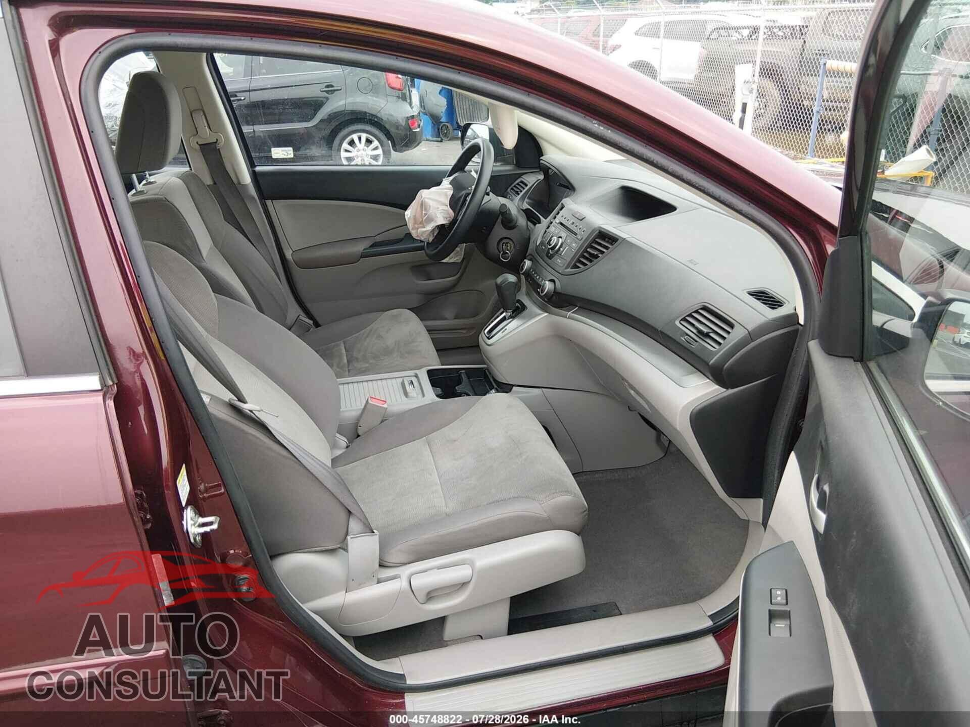 HONDA CR-V 2013 - 5J6RM4H30DL024749